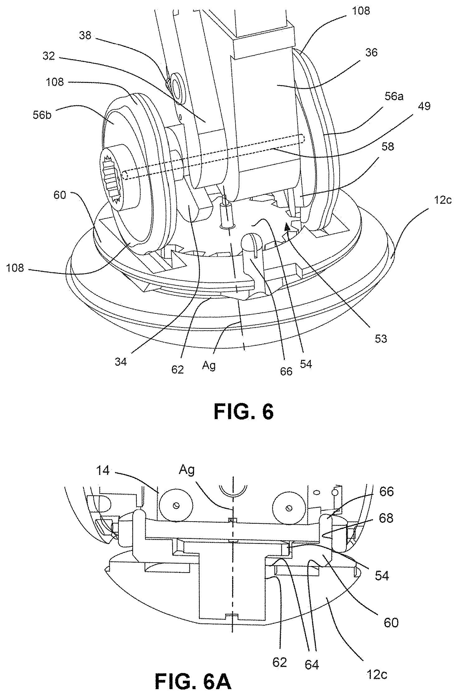 Patent US11772002 Figure 6 – Assembly with object in housing and mechanism to open housing