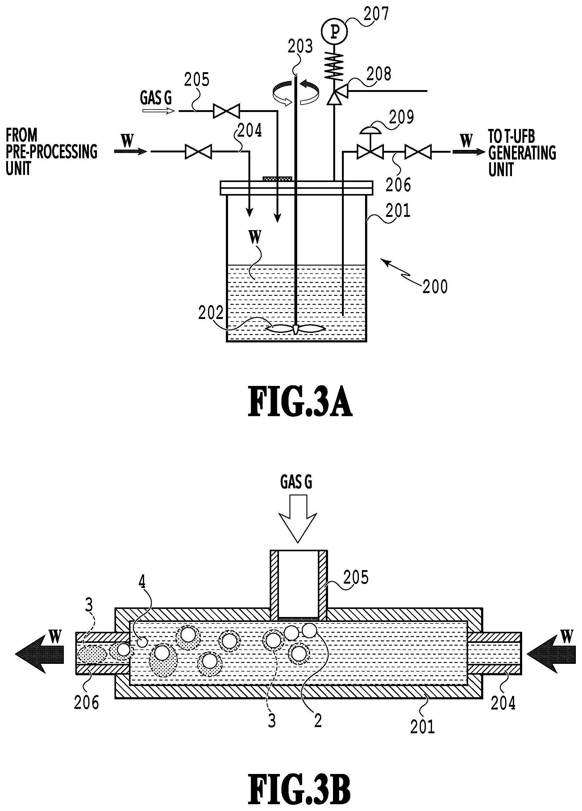 Patent US11772005 Figure 3 – Apparatus for and method of producing ultrafine bubble-containing liquid, and ultrafine bubble-containing liquid