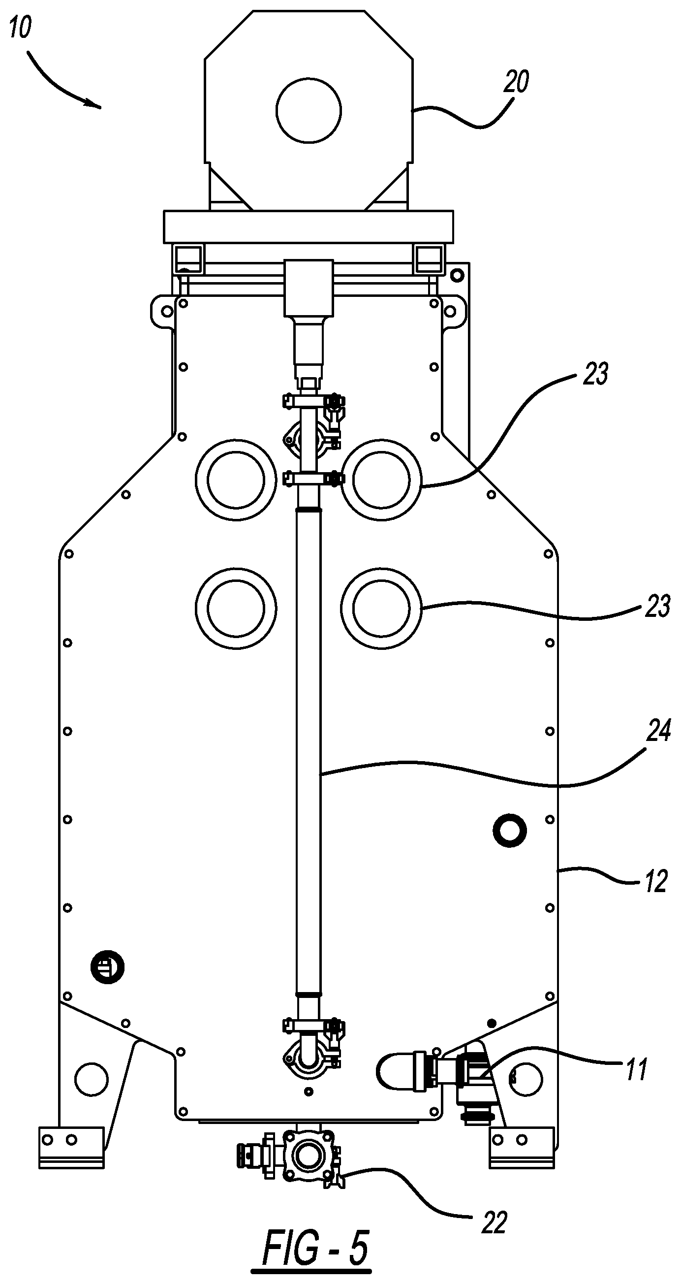 Patent US11772008 Figure 5 – Water treatment system and method of use thereof
