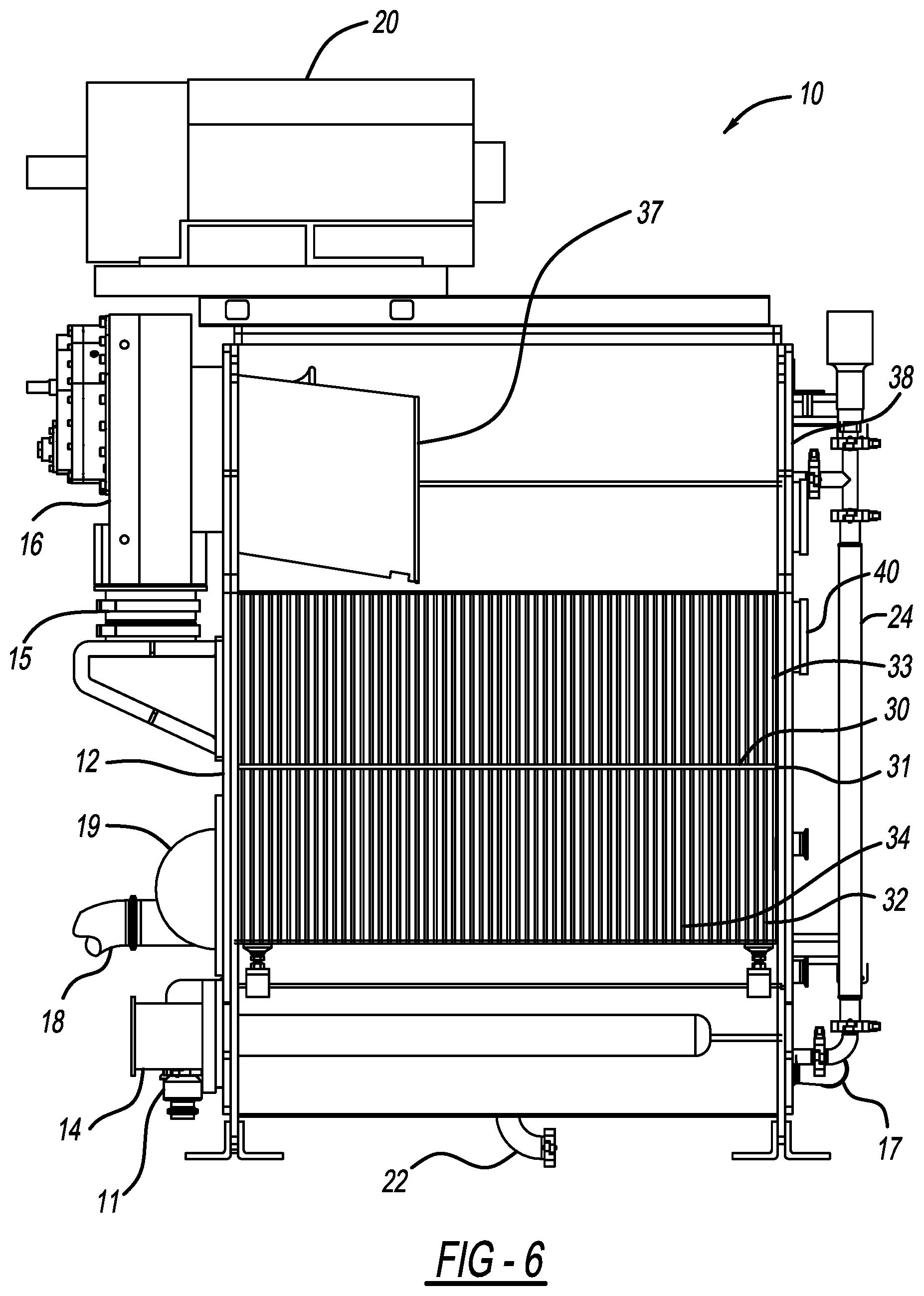 Patent US11772008 Figure 6 – Water treatment system and method of use thereof