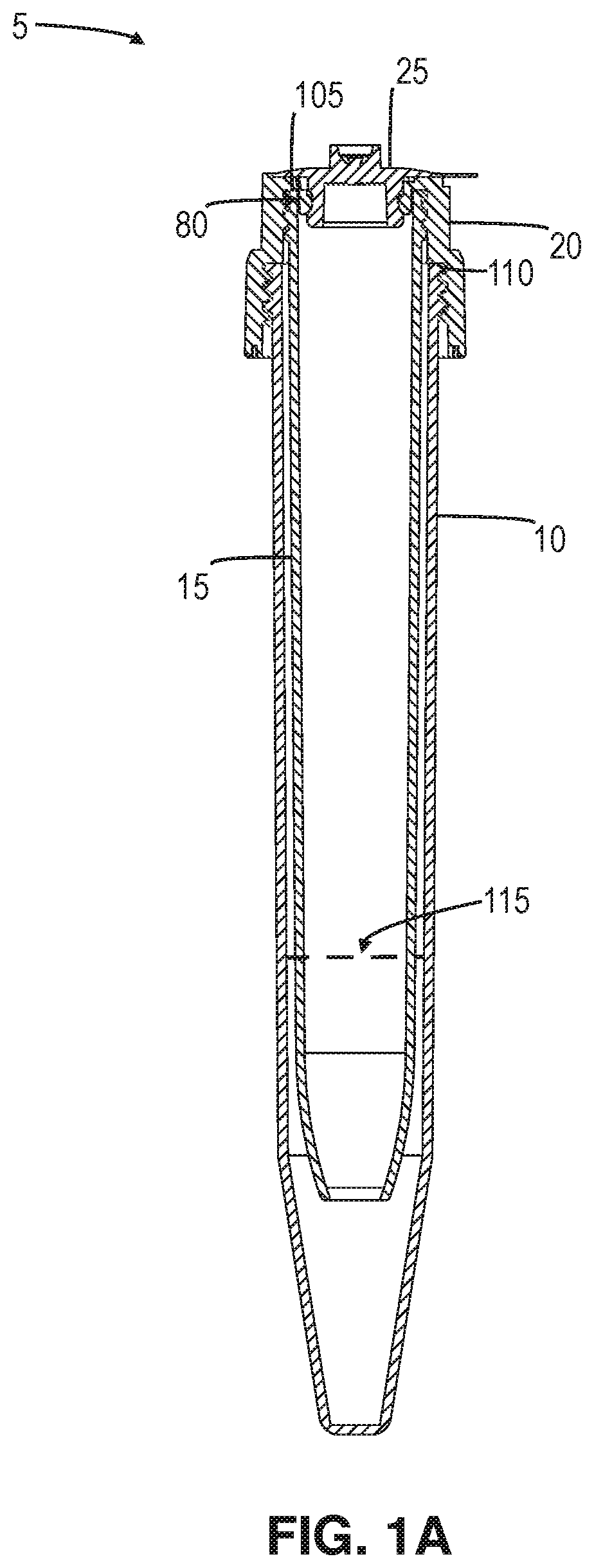 Patent US11772014 Figure 1 – Biological material collection and separation system and methods of use