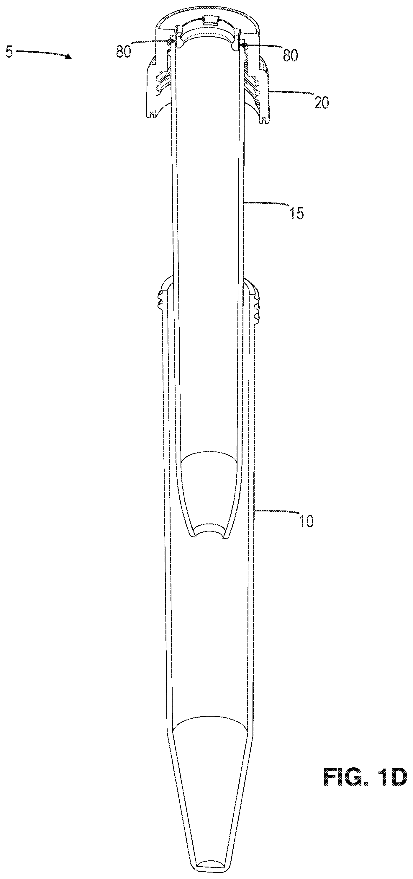 Patent US11772014 Figure 4 – Biological material collection and separation system and methods of use