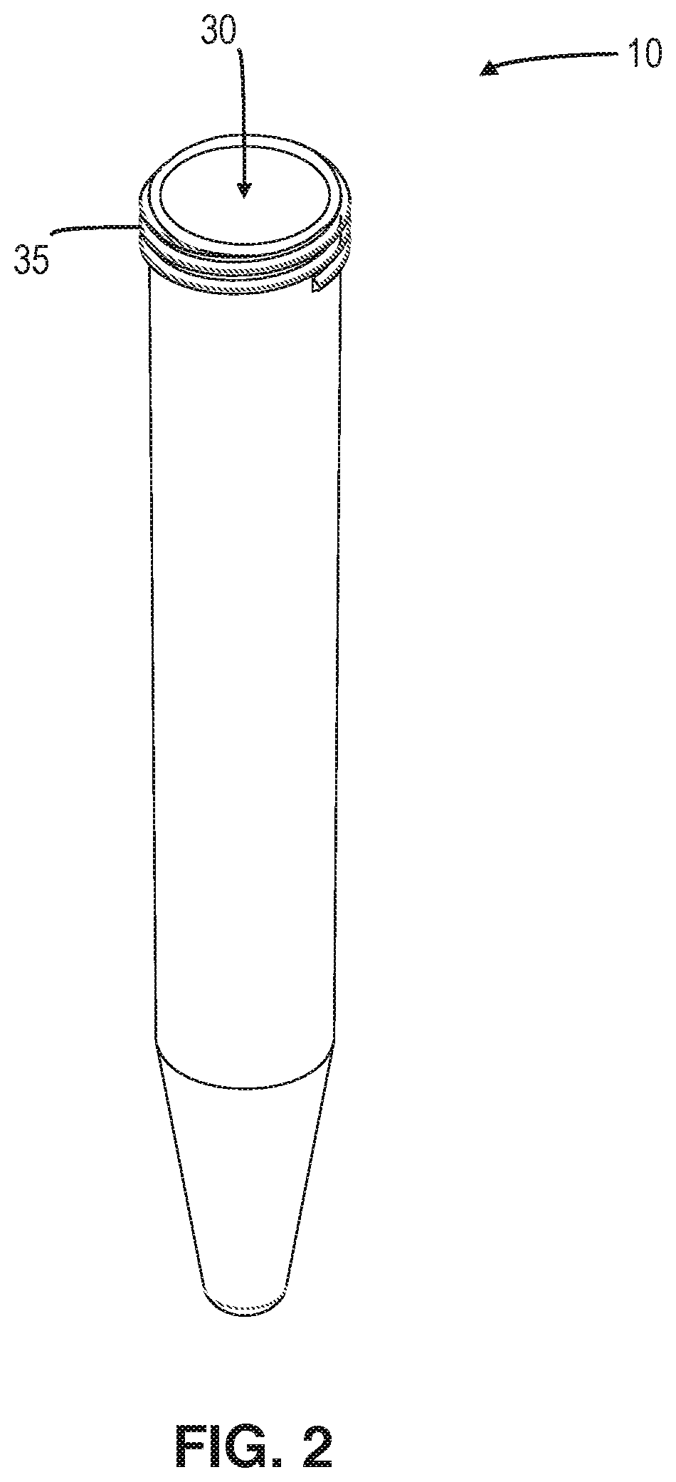 Patent US11772014 Figure 5 – Biological material collection and separation system and methods of use