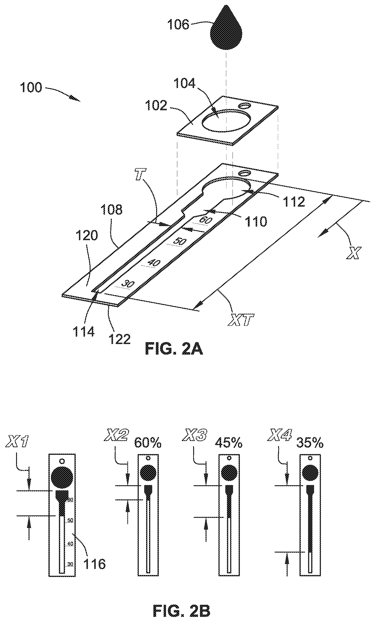 Patent US11772017 Figure 2 – Separation of cells based on size and affinity using paper microfluidic device