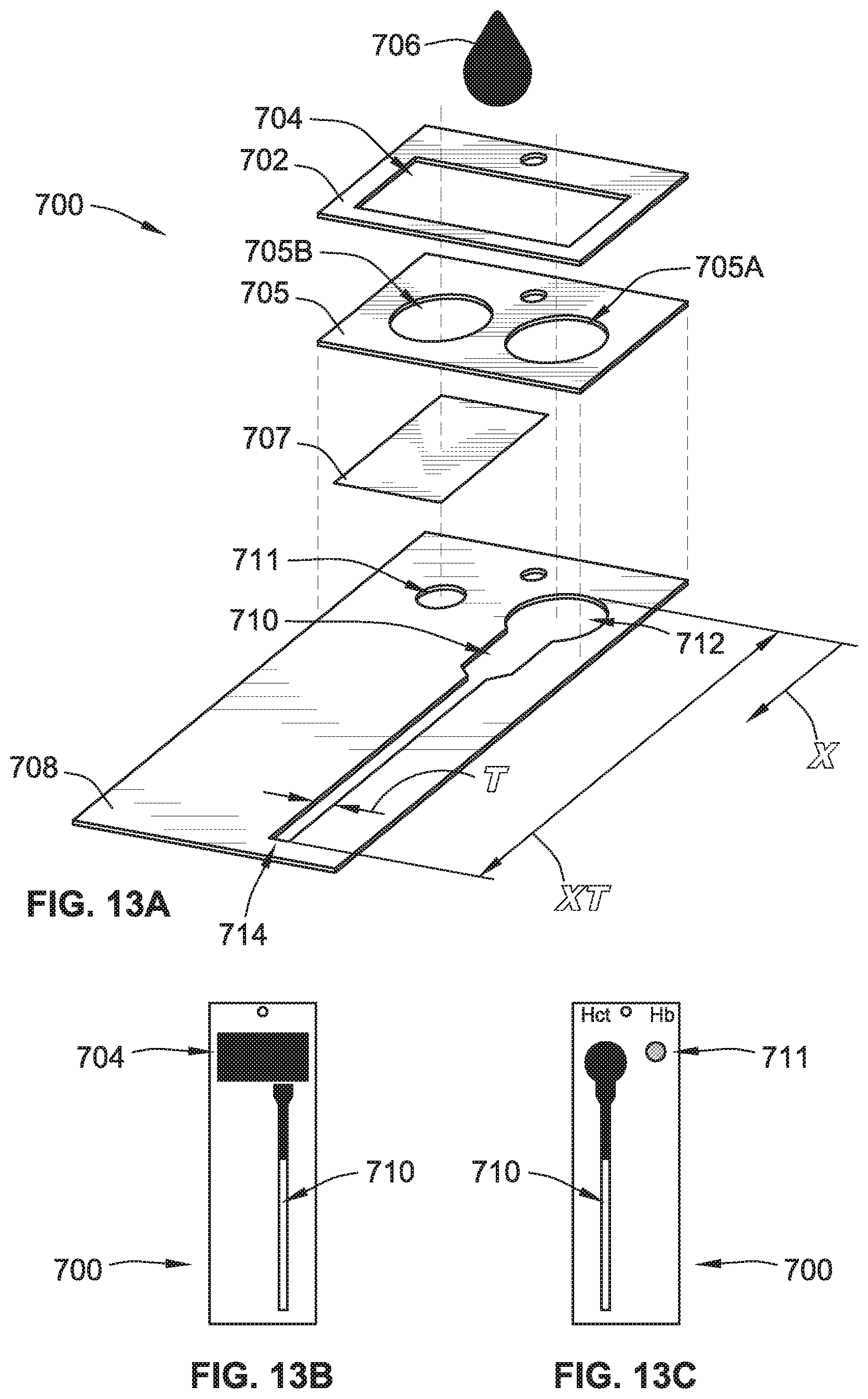 Patent US11772017 Figure 11 – Separation of cells based on size and affinity using paper microfluidic device