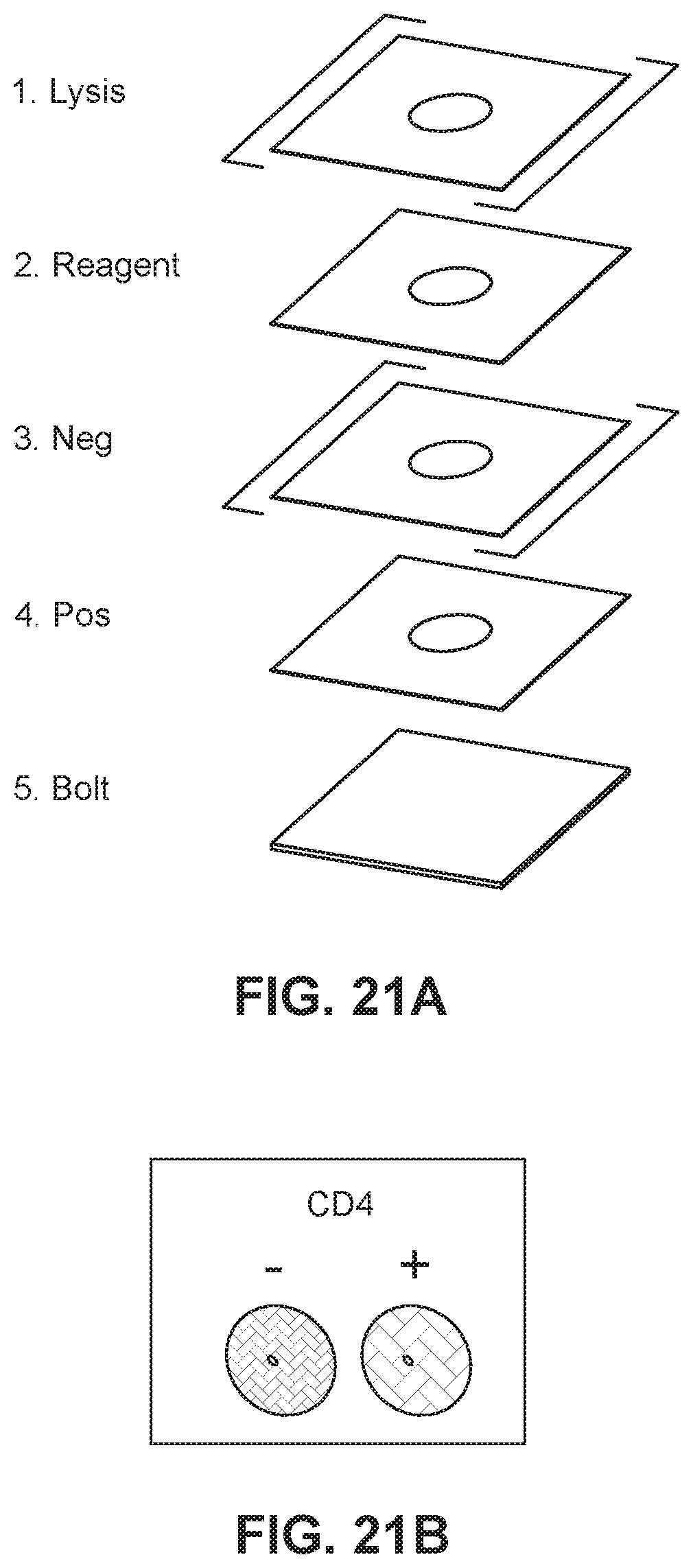 Patent US11772017 Figure 20 – Separation of cells based on size and affinity using paper microfluidic device