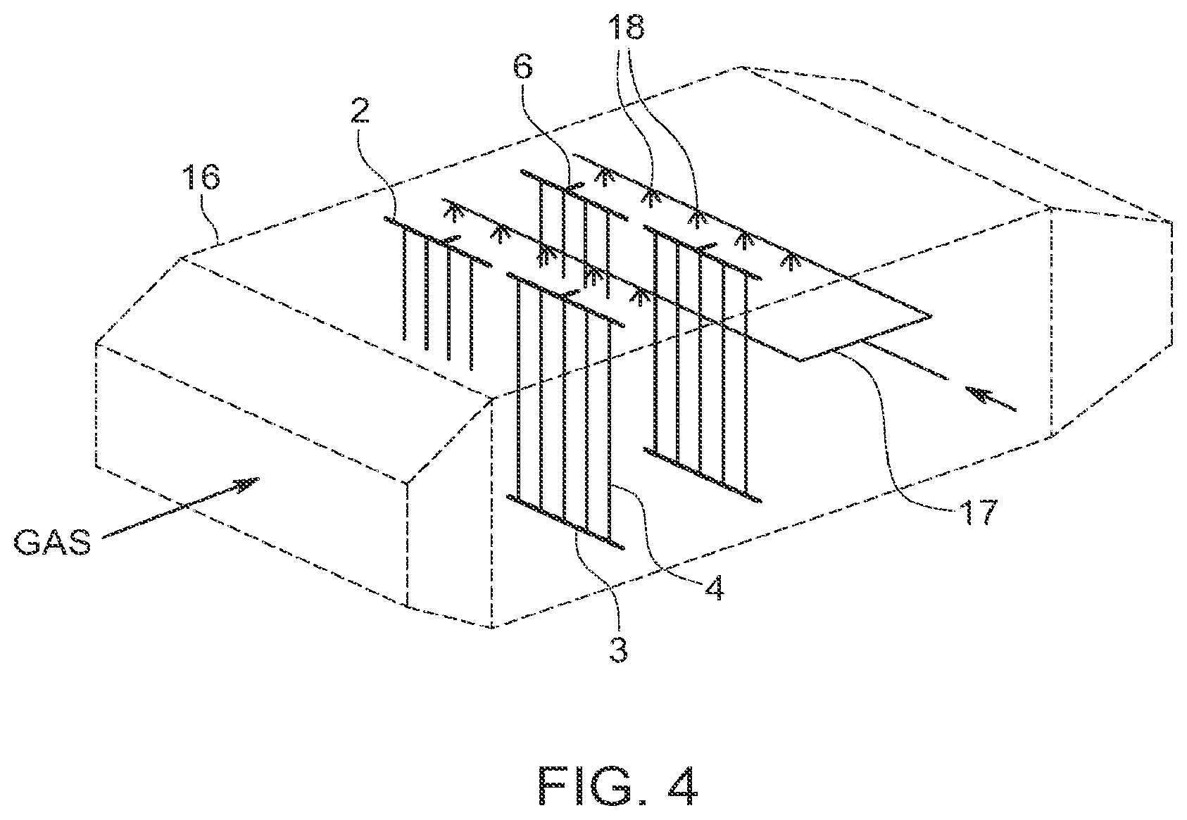 Patent US11772022 Figure 4 – Resonant heat, dust and fog scrubber