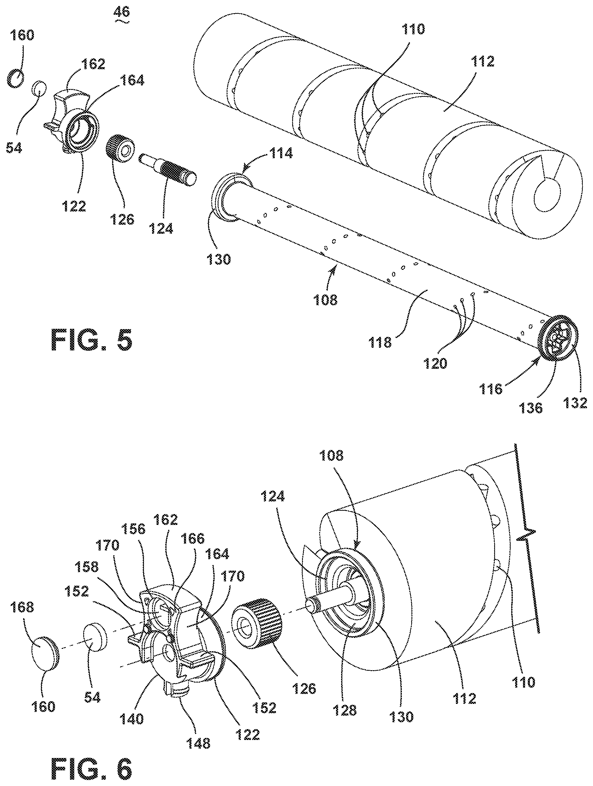 Patent US11772023 Figure 5 – Filter assembly and floor cleaner