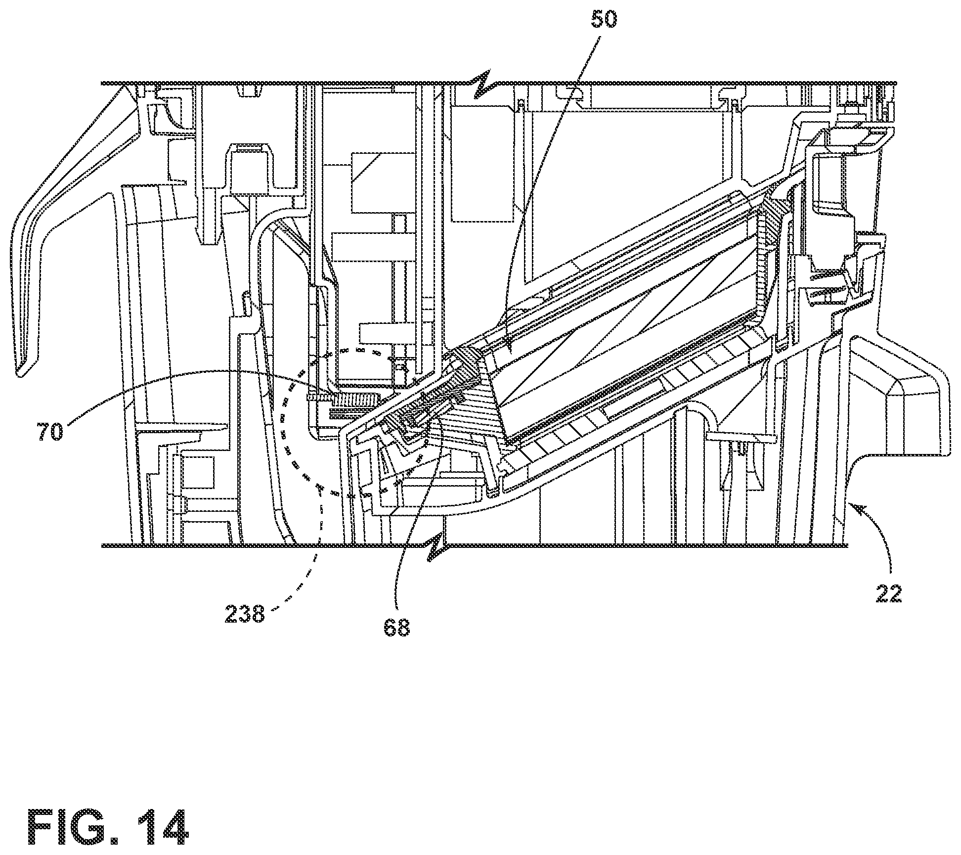 Patent US11772023 Figure 12 – Filter assembly and floor cleaner