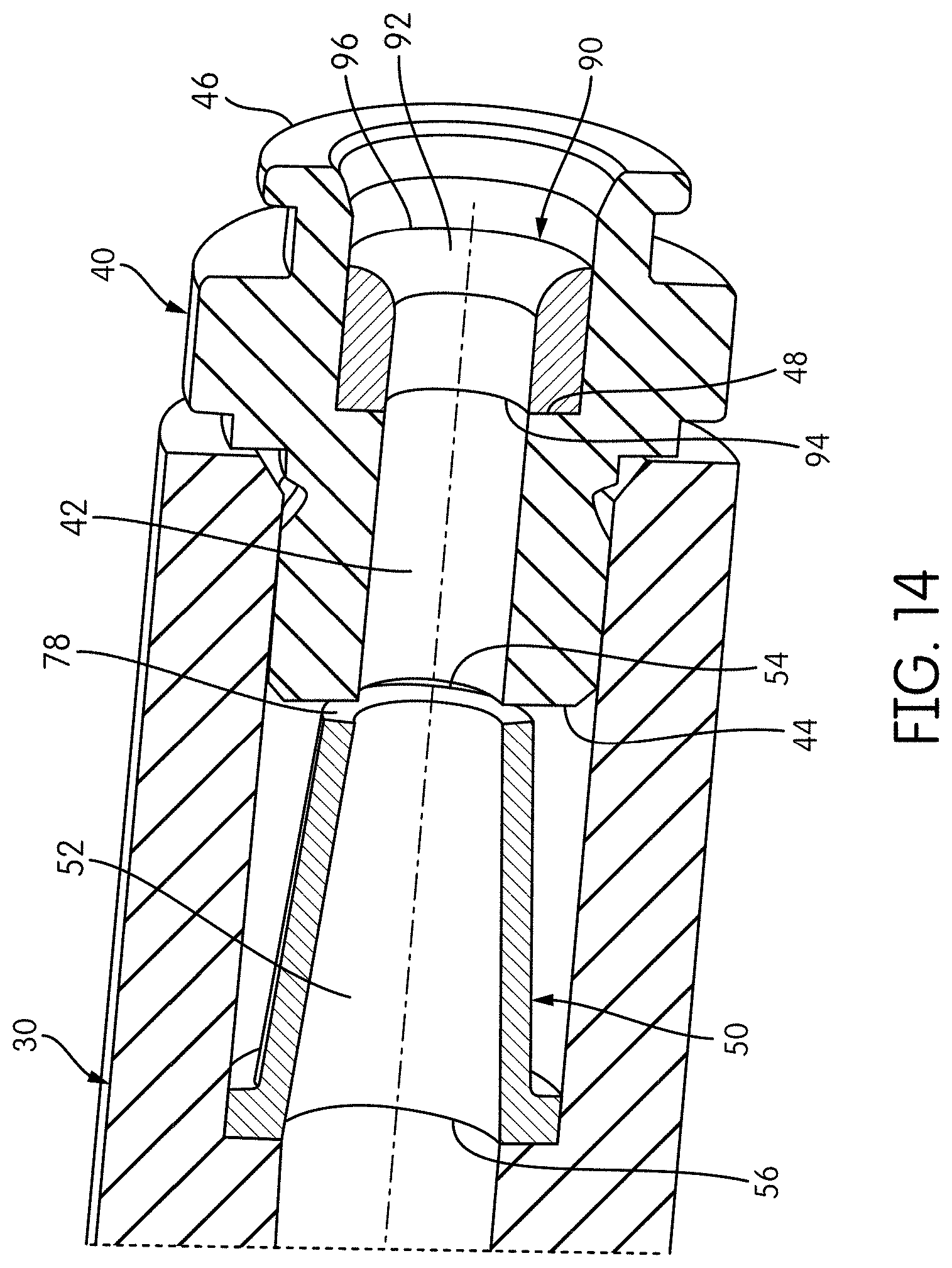 Patent US11772024 Figure 14 – Filter assembly with a diffuser
