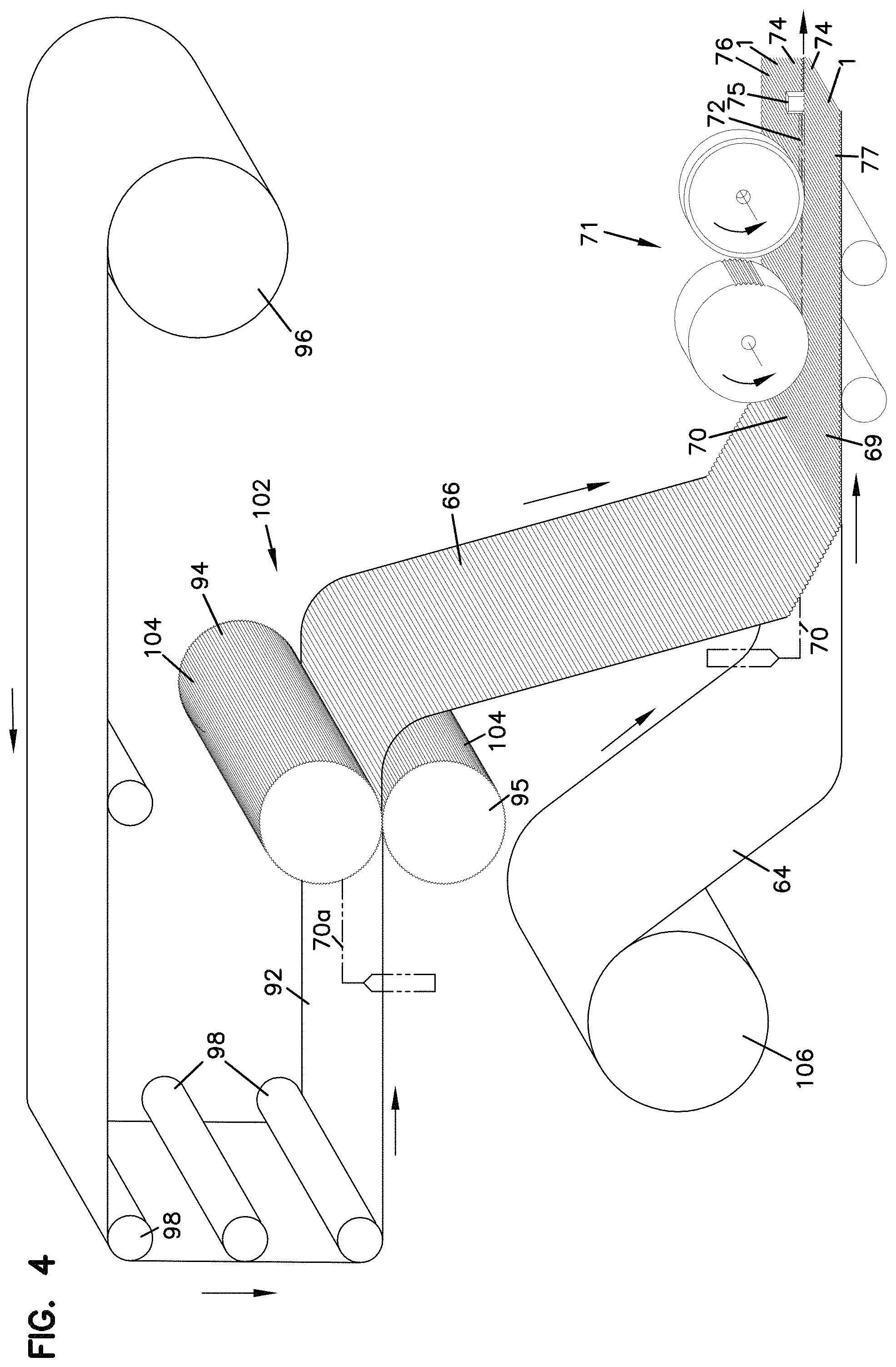Patent US11772026 Figure 4 – Filter cartridges; air cleaner assemblies; housings; features; components; and, methods