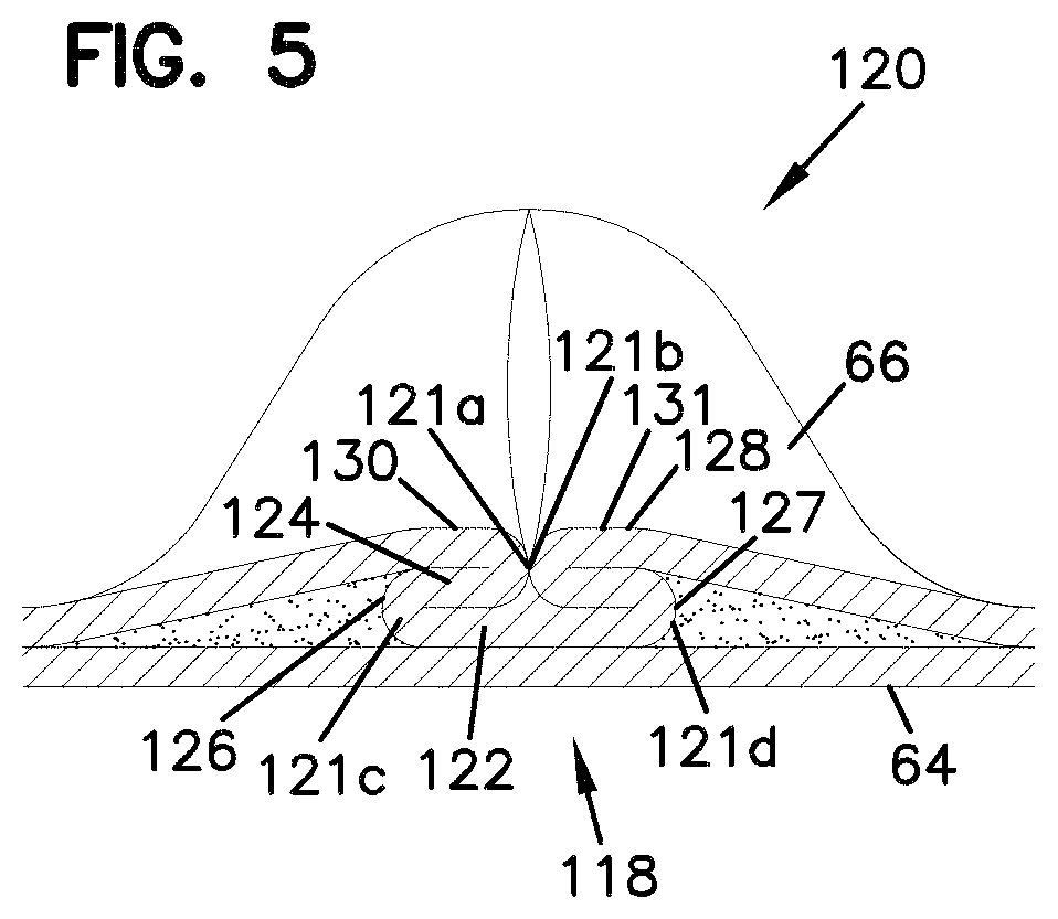 Patent US11772026 Figure 5 – Filter cartridges; air cleaner assemblies; housings; features; components; and, methods