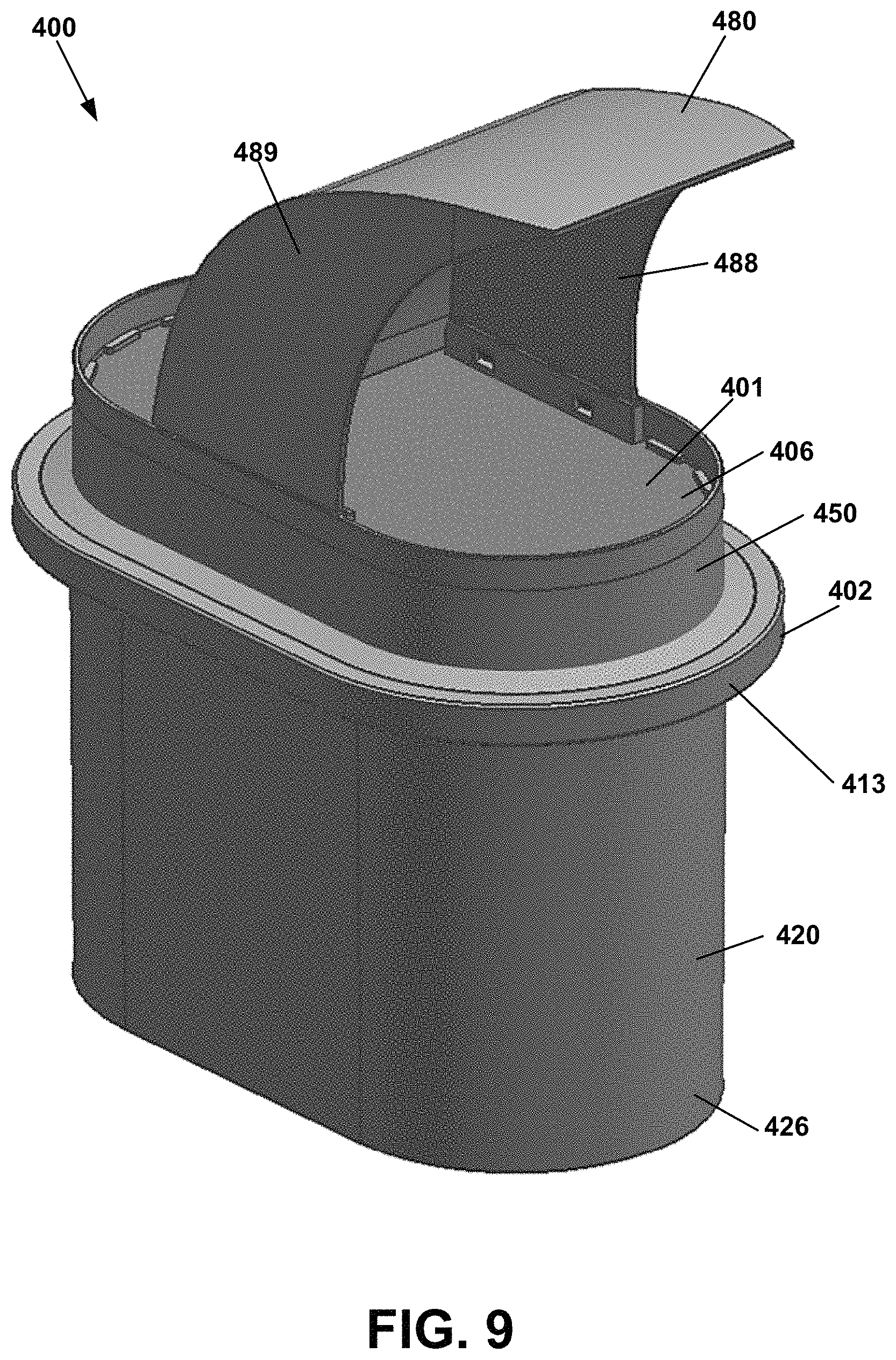 Patent US11772026 Figure 11 – Filter cartridges; air cleaner assemblies; housings; features; components; and, methods