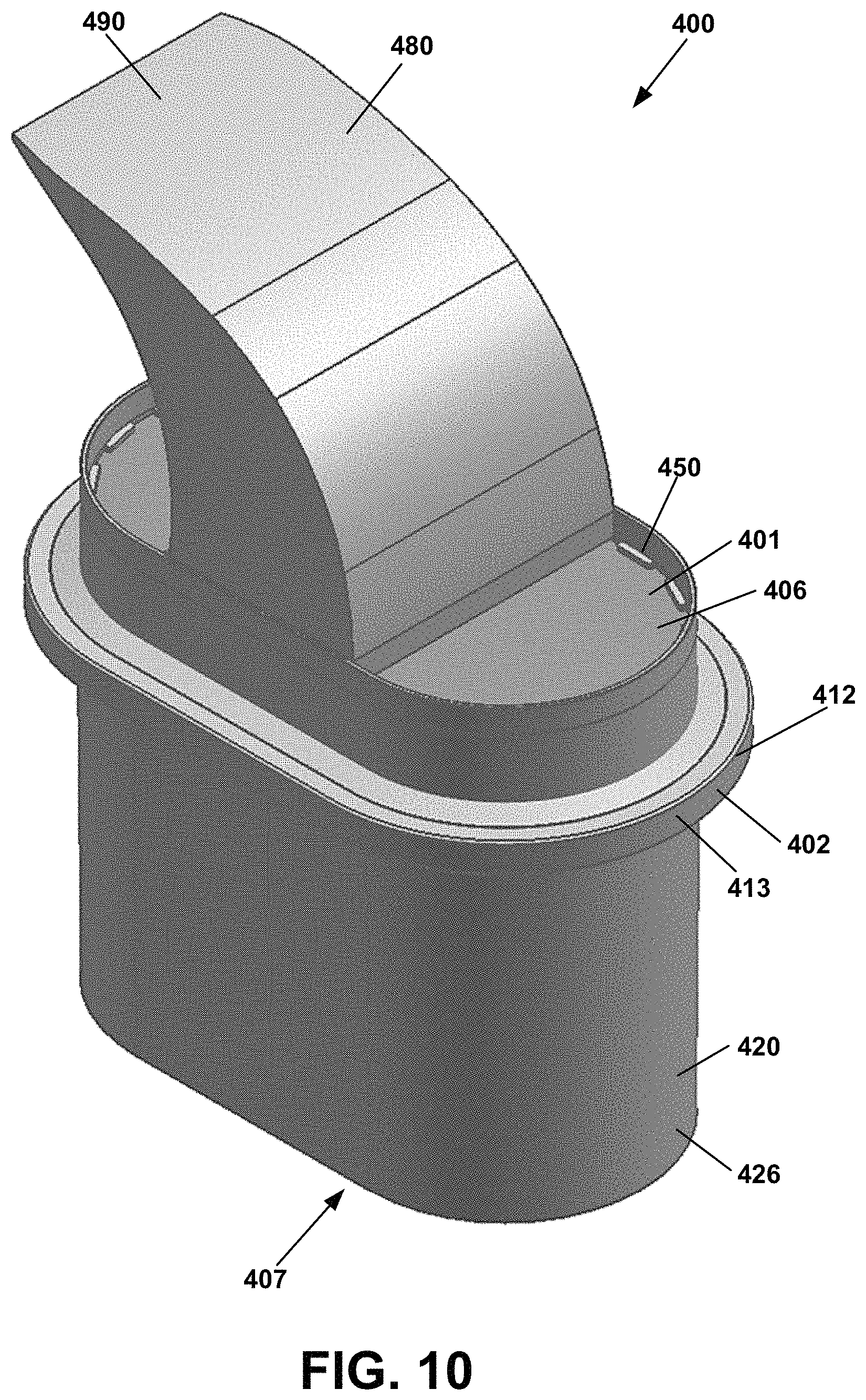 Patent US11772026 Figure 12 – Filter cartridges; air cleaner assemblies; housings; features; components; and, methods