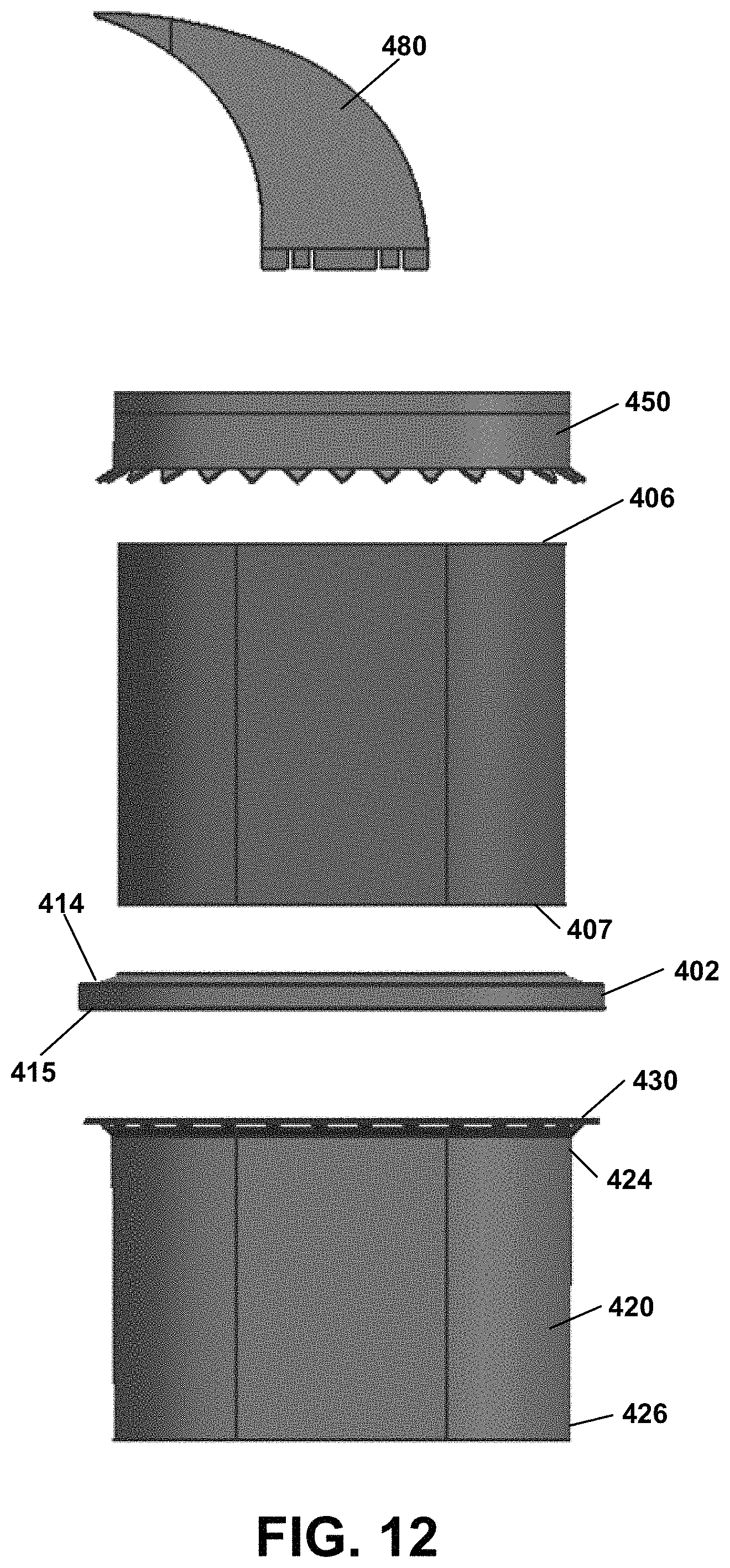 Patent US11772026 Figure 14 – Filter cartridges; air cleaner assemblies; housings; features; components; and, methods
