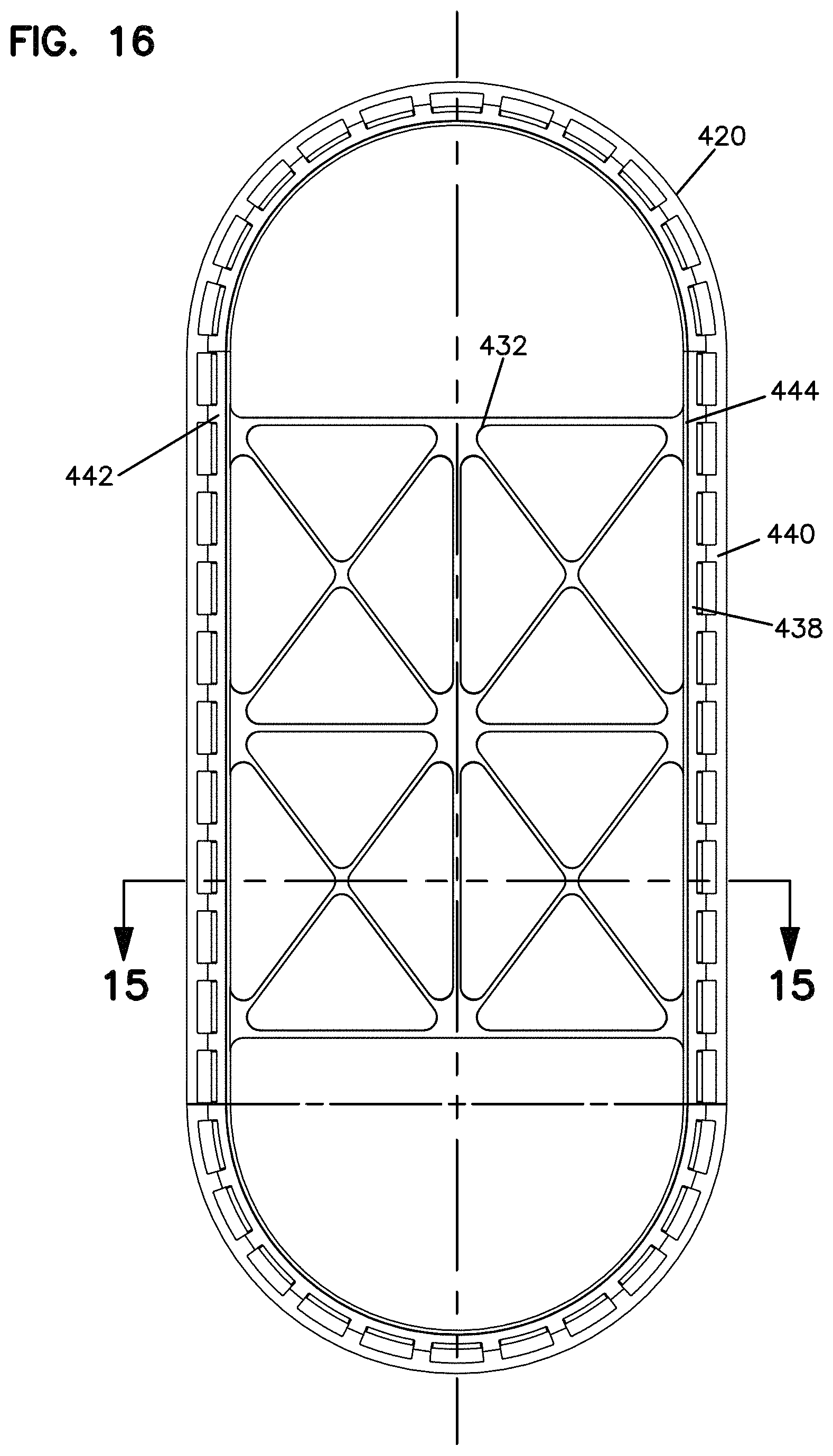 Patent US11772026 Figure 18 – Filter cartridges; air cleaner assemblies; housings; features; components; and, methods
