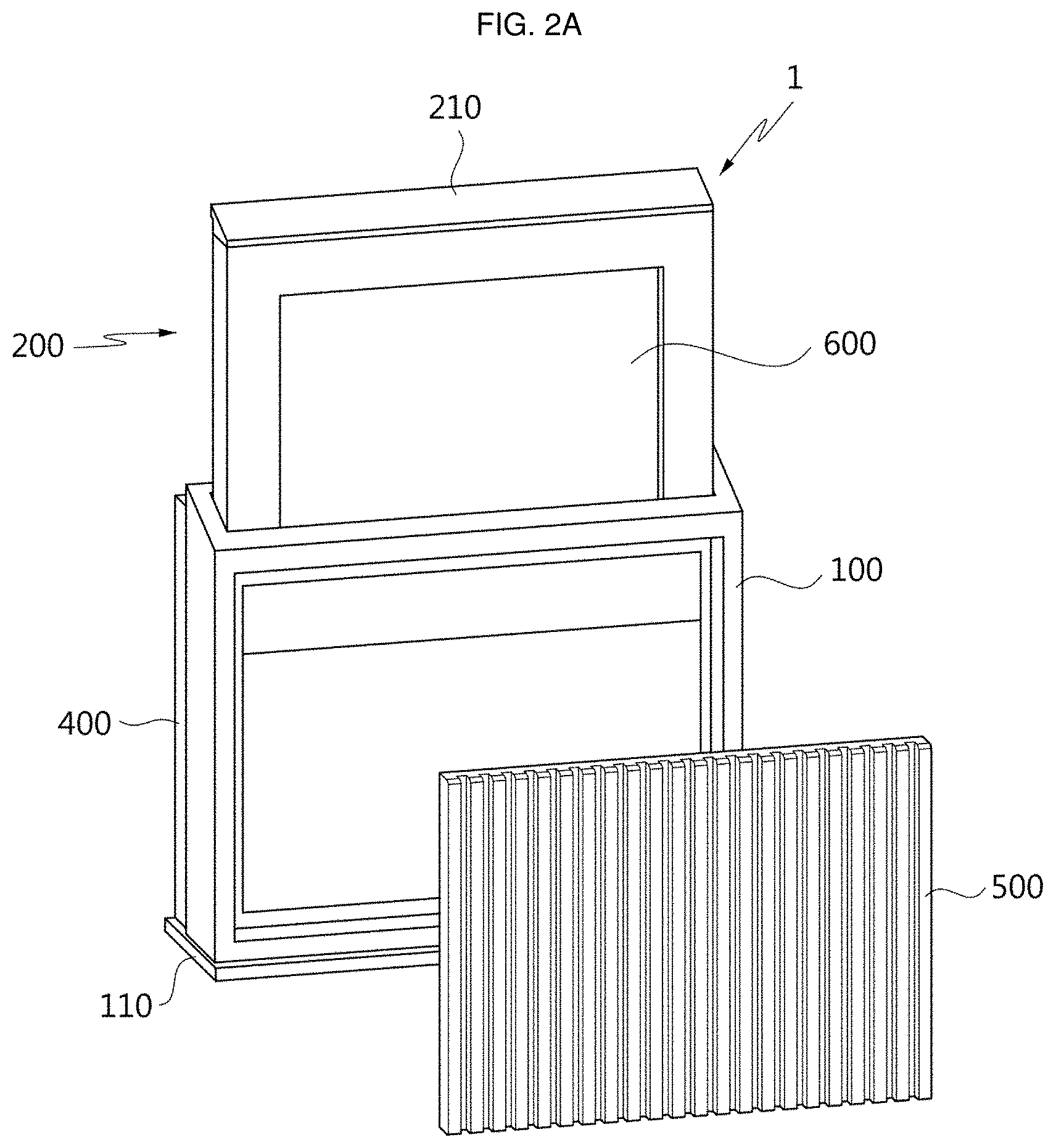 Patent US11772027 Figure 2 – Air cleaner with user interface