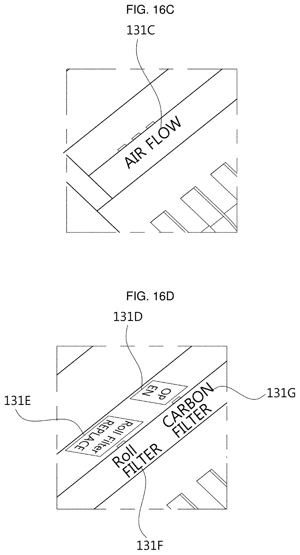 Patent US11772027 Figure 17 – Air cleaner with user interface