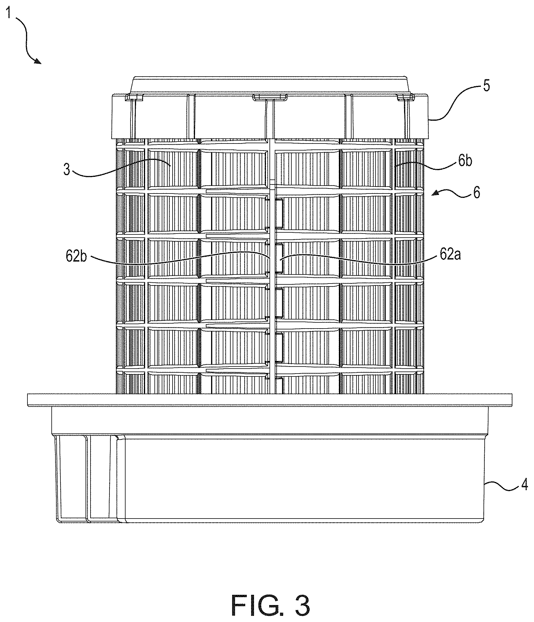 Patent US11772028 Figure 3 – Radial seal filter