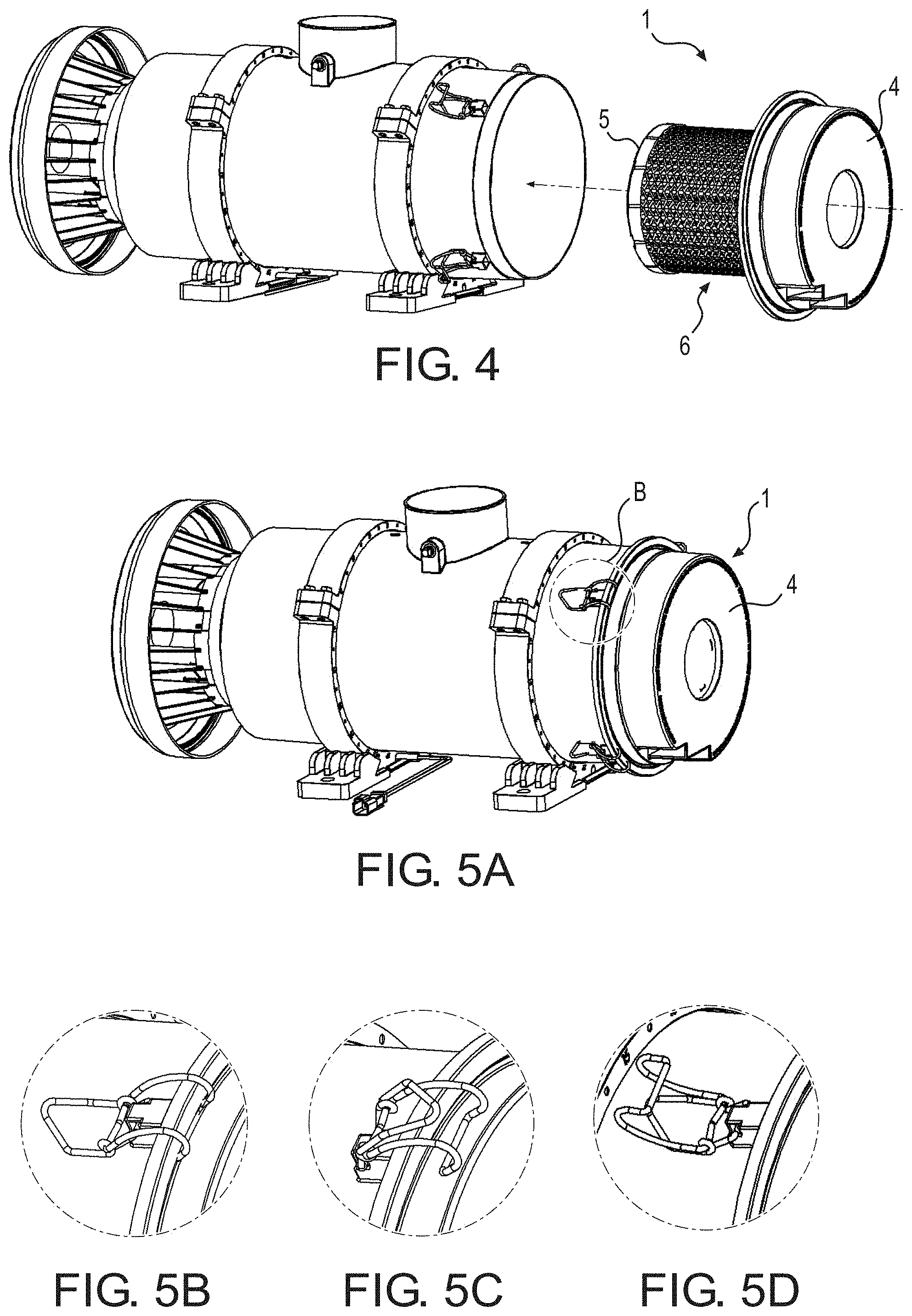Patent US11772028 Figure 4 – Radial seal filter