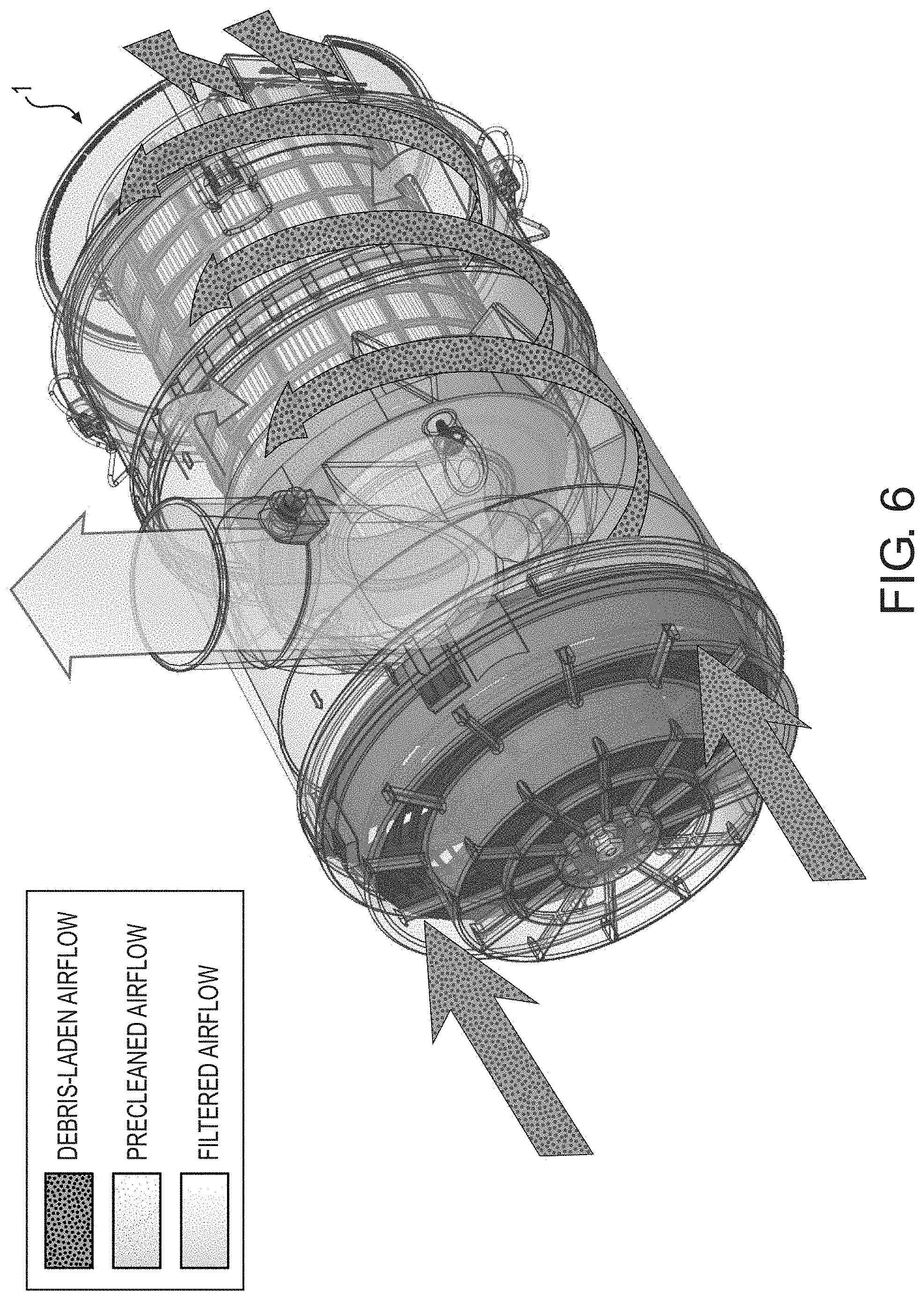 Patent US11772028 Figure 5 – Radial seal filter