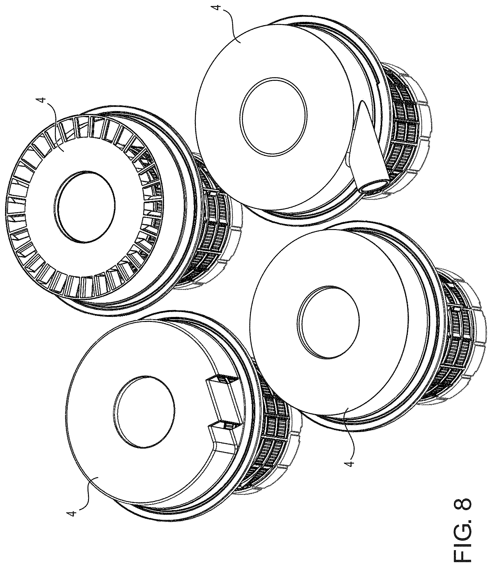 Patent US11772028 Figure 7 – Radial seal filter