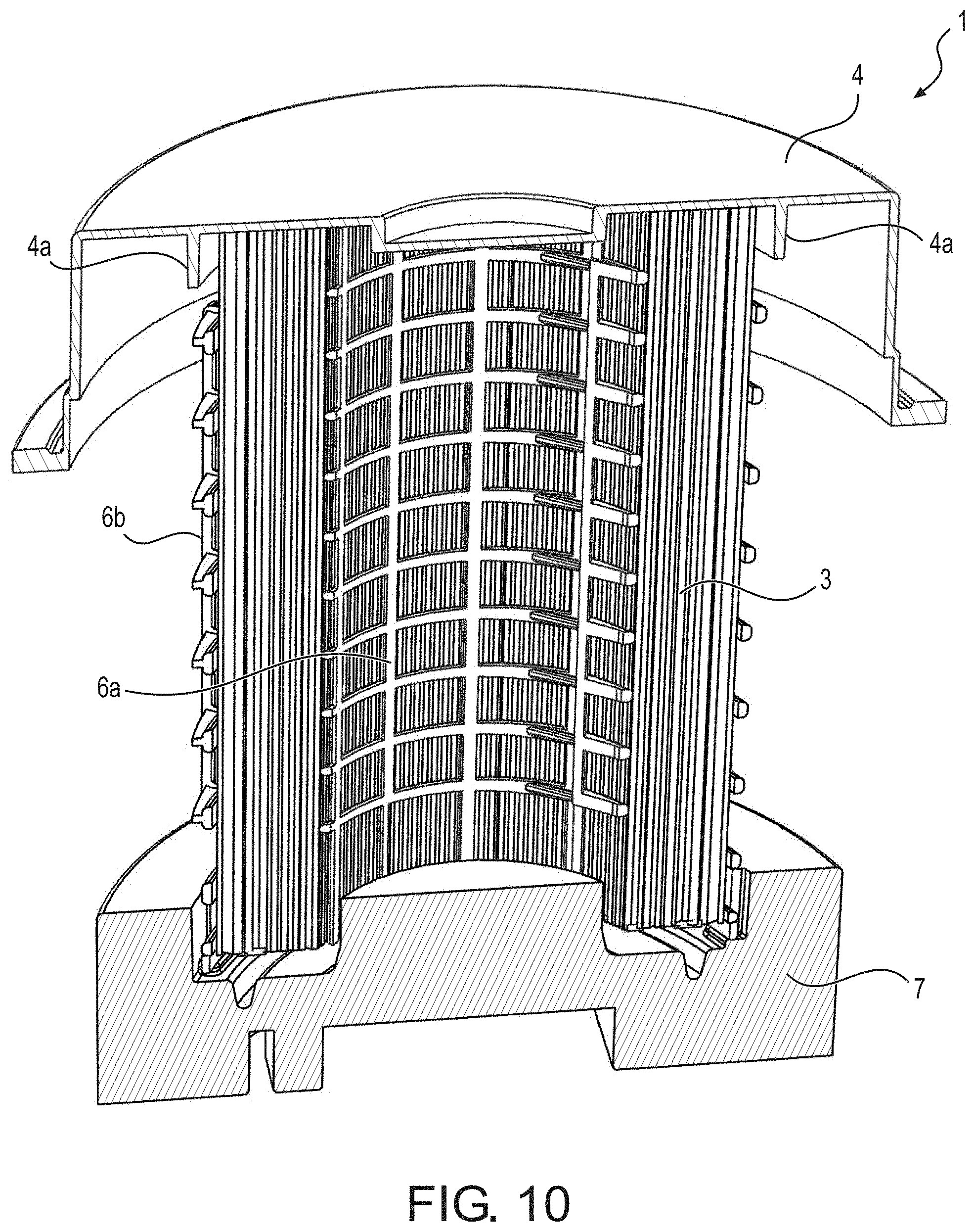 Patent US11772028 Figure 9 – Radial seal filter