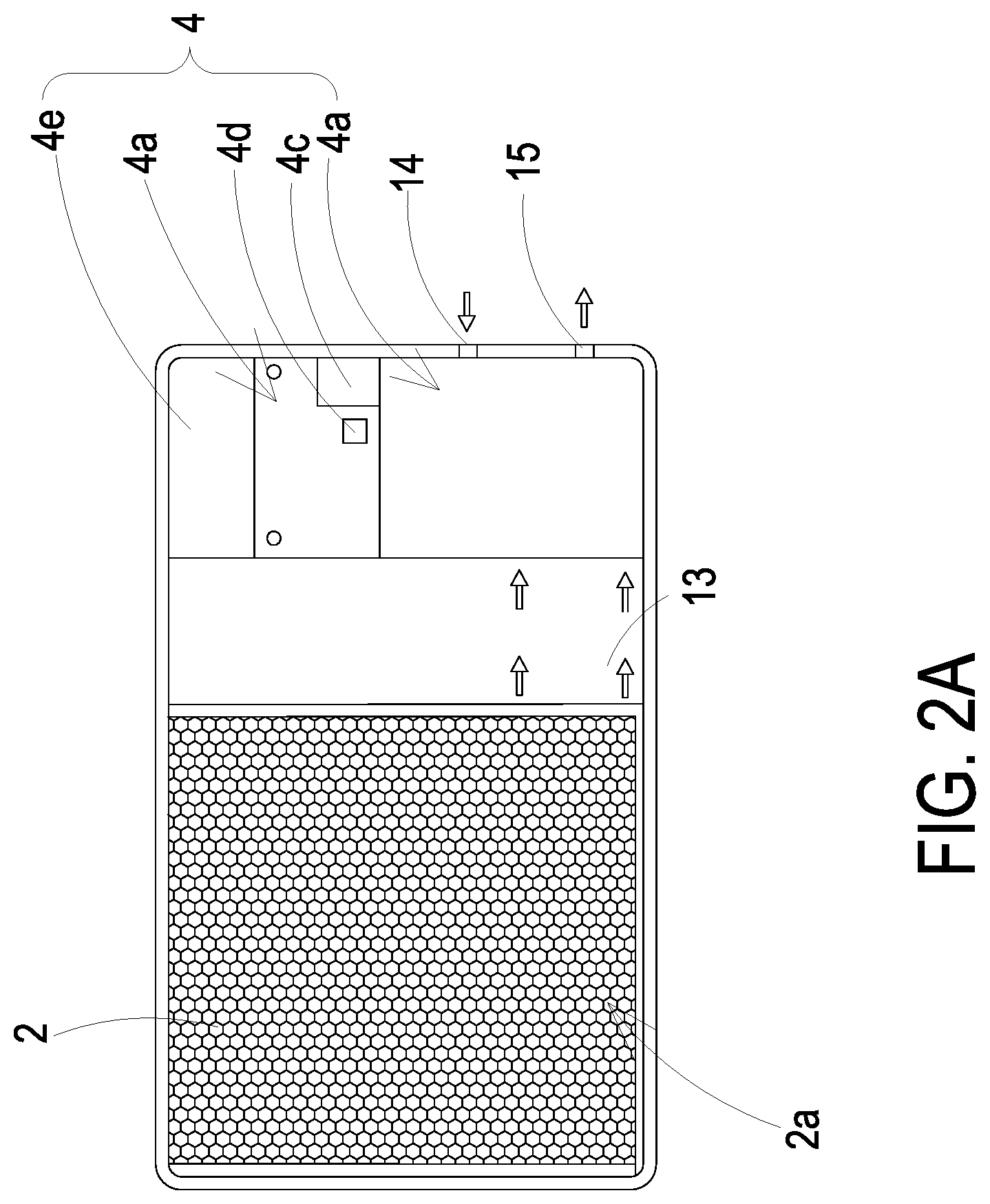 Patent US11772030 Figure 2 – Miniature gas detection and purification device