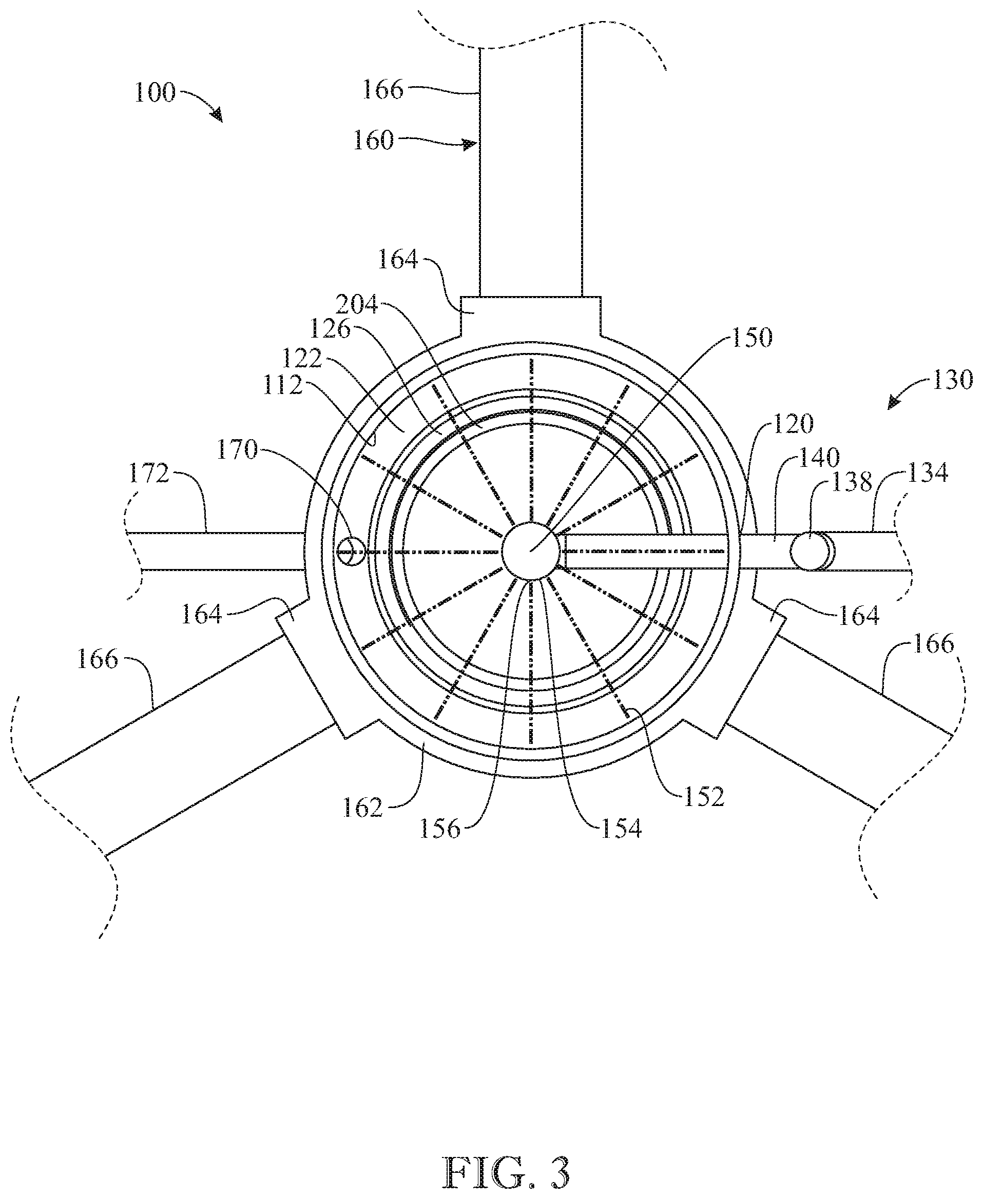 Patent US11772033 Figure 3 – Apparatus and method for reducing pollution emitted by an industrial exhaust source