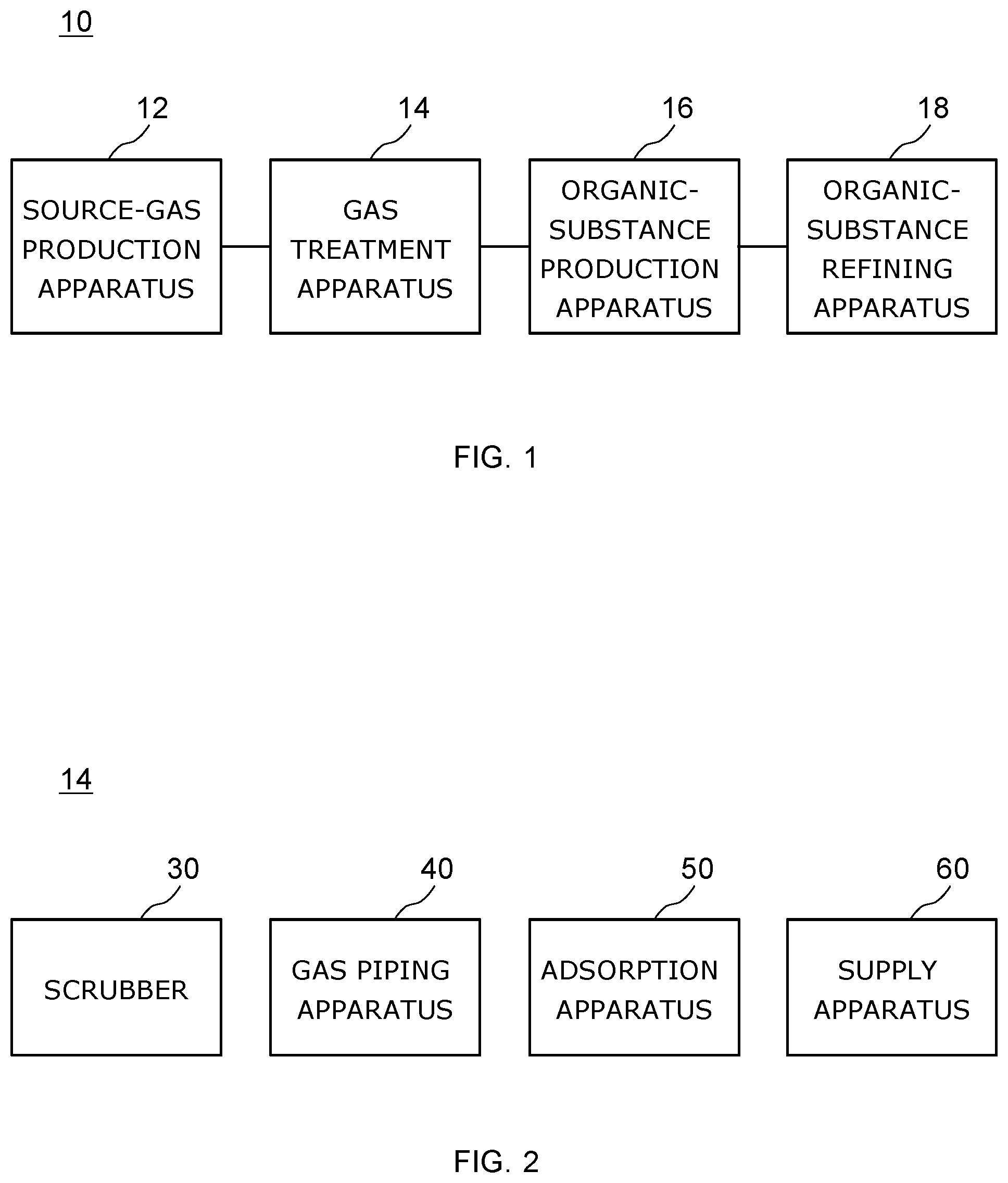 Patent US11772039 Figure 1 – Gas treatment method and gas treatment apparatus
