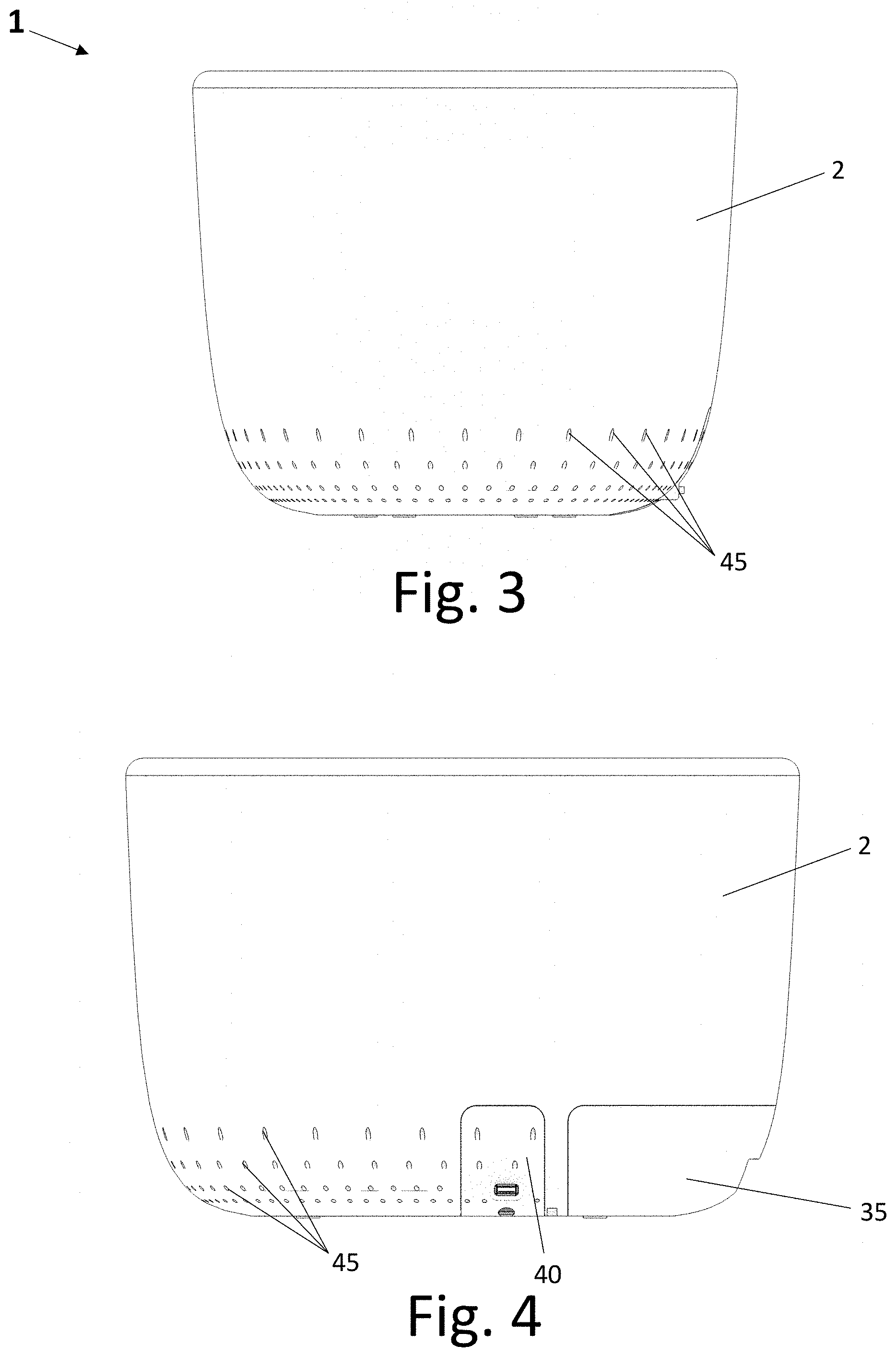 Patent US11772045 Figure 3 – Air purifier apparatus