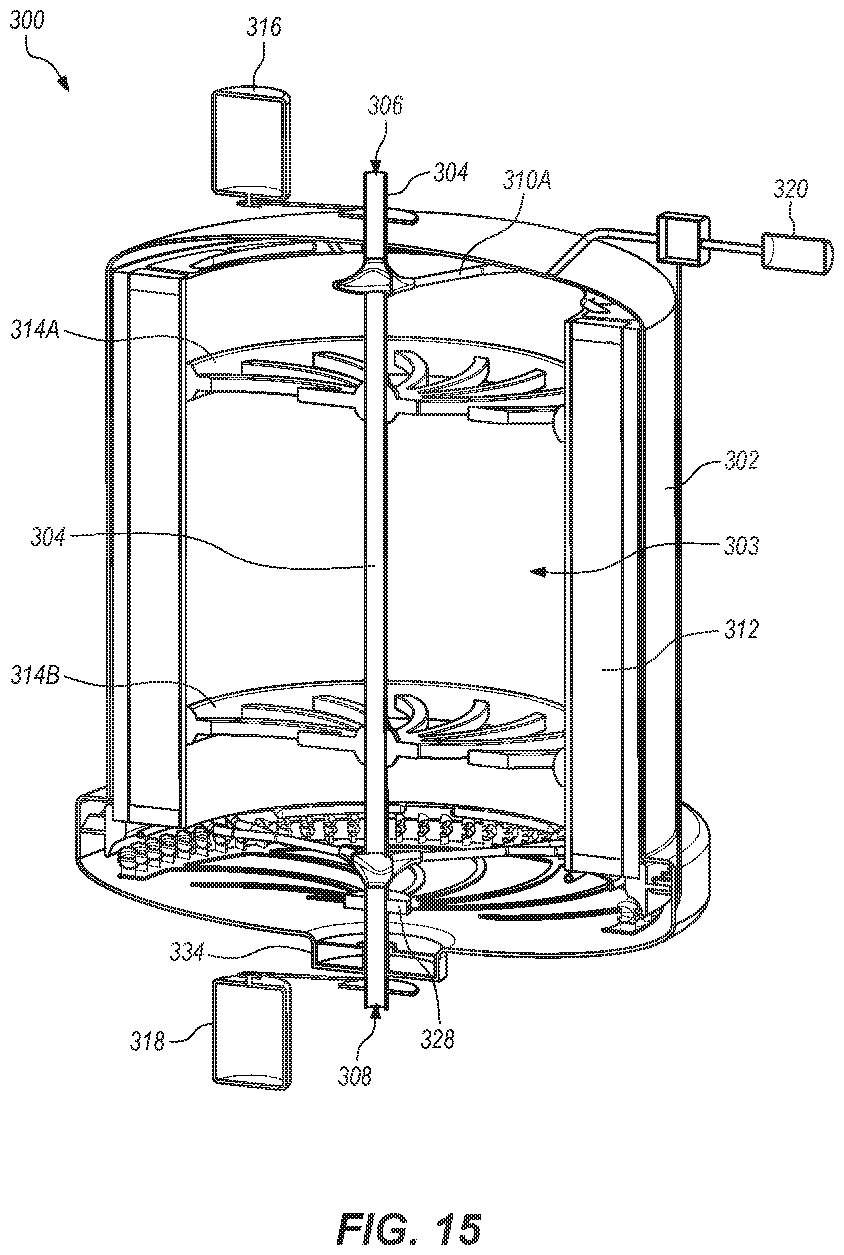 Patent US11772047 Figure 14 – Reverse osmosis centrifuge