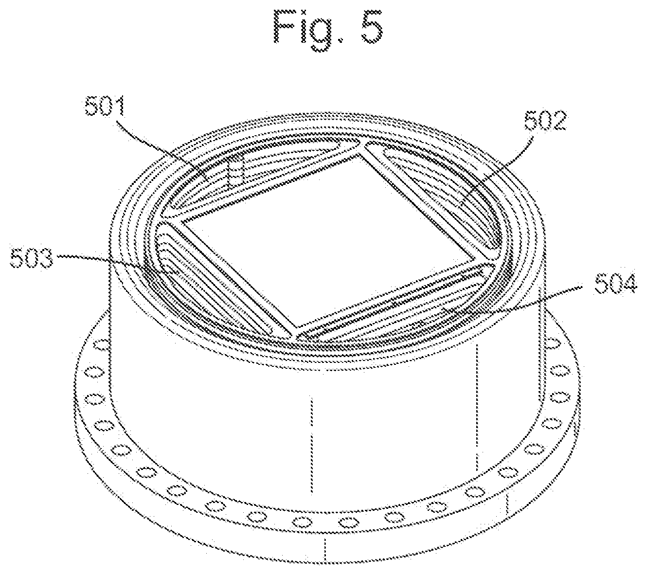 Patent US11772049 Figure 5 – Gas separation device