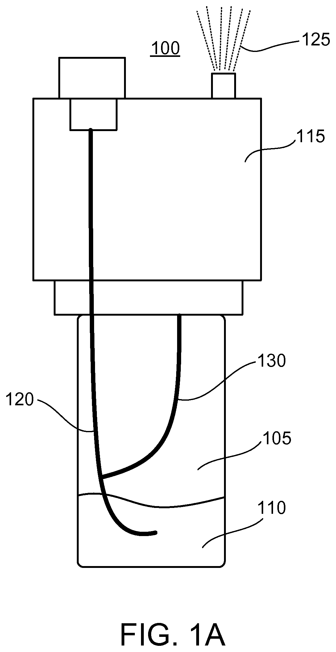 Patent US11772056 Figure 1 – Fragrance nebulizer with drainage system