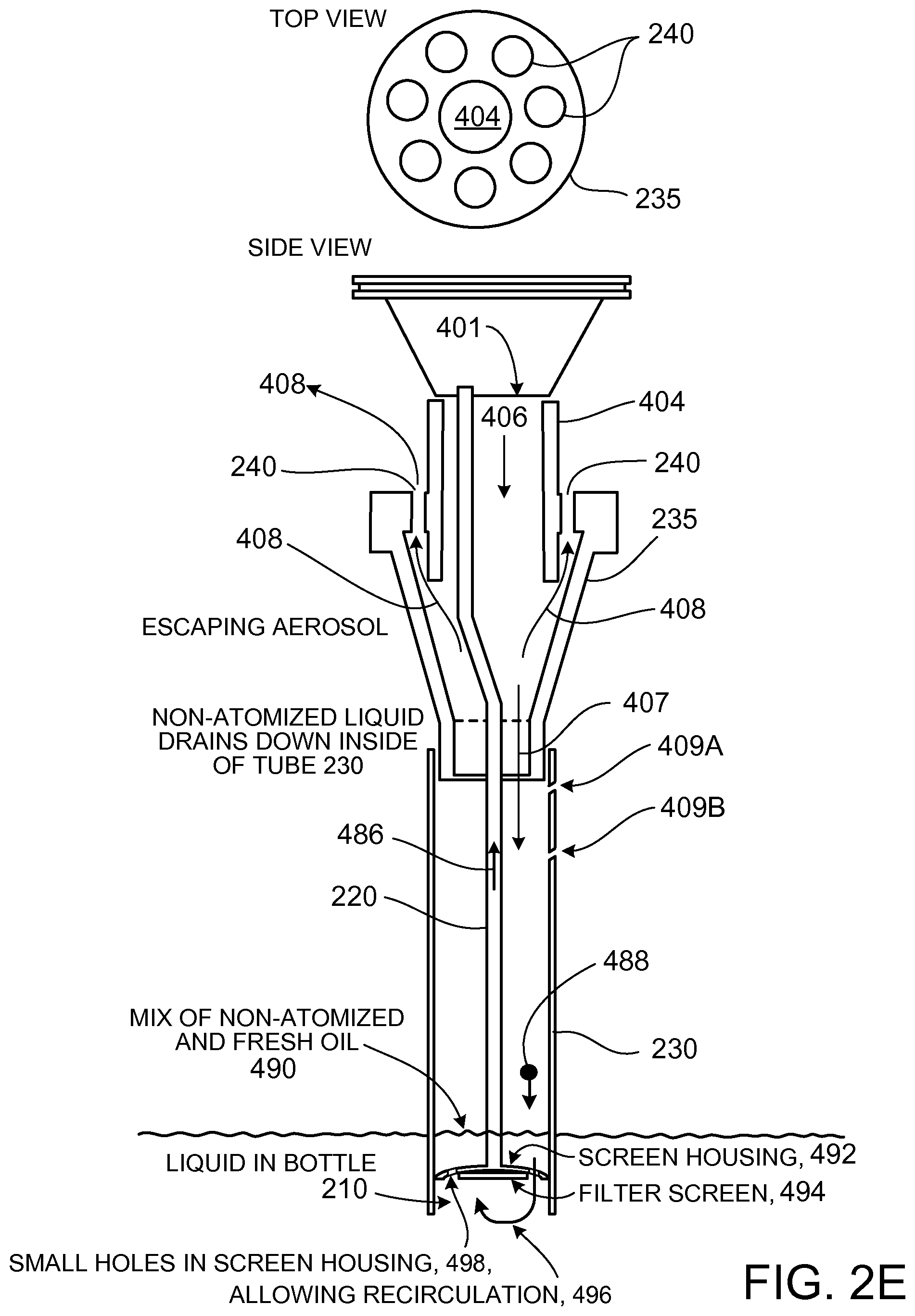 Patent US11772056 Figure 7 – Fragrance nebulizer with drainage system