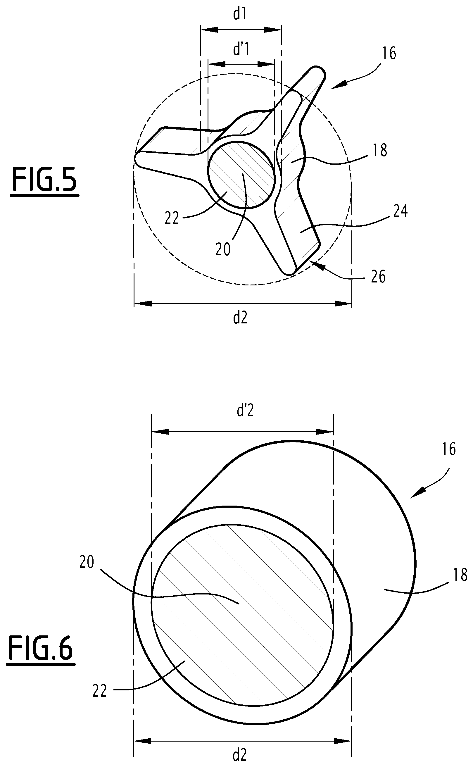 Patent US11772060 Figure 5 – Device for preparing a cosmetic composition, set of capsules and associated preparation process