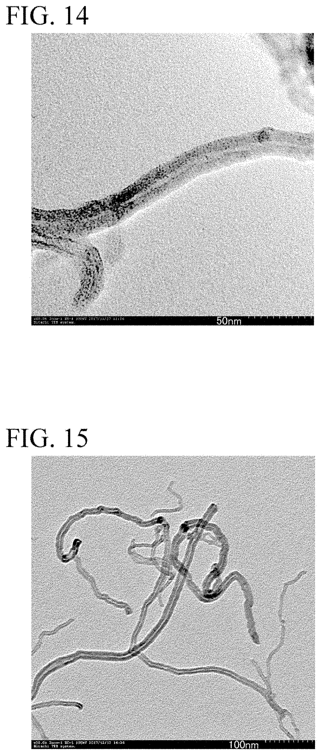 Patent US11772084 Figure 8 – Catalyst, liquid composition, electrode, catalyst electrode for electrochemical reaction, fuel cell, and air battery