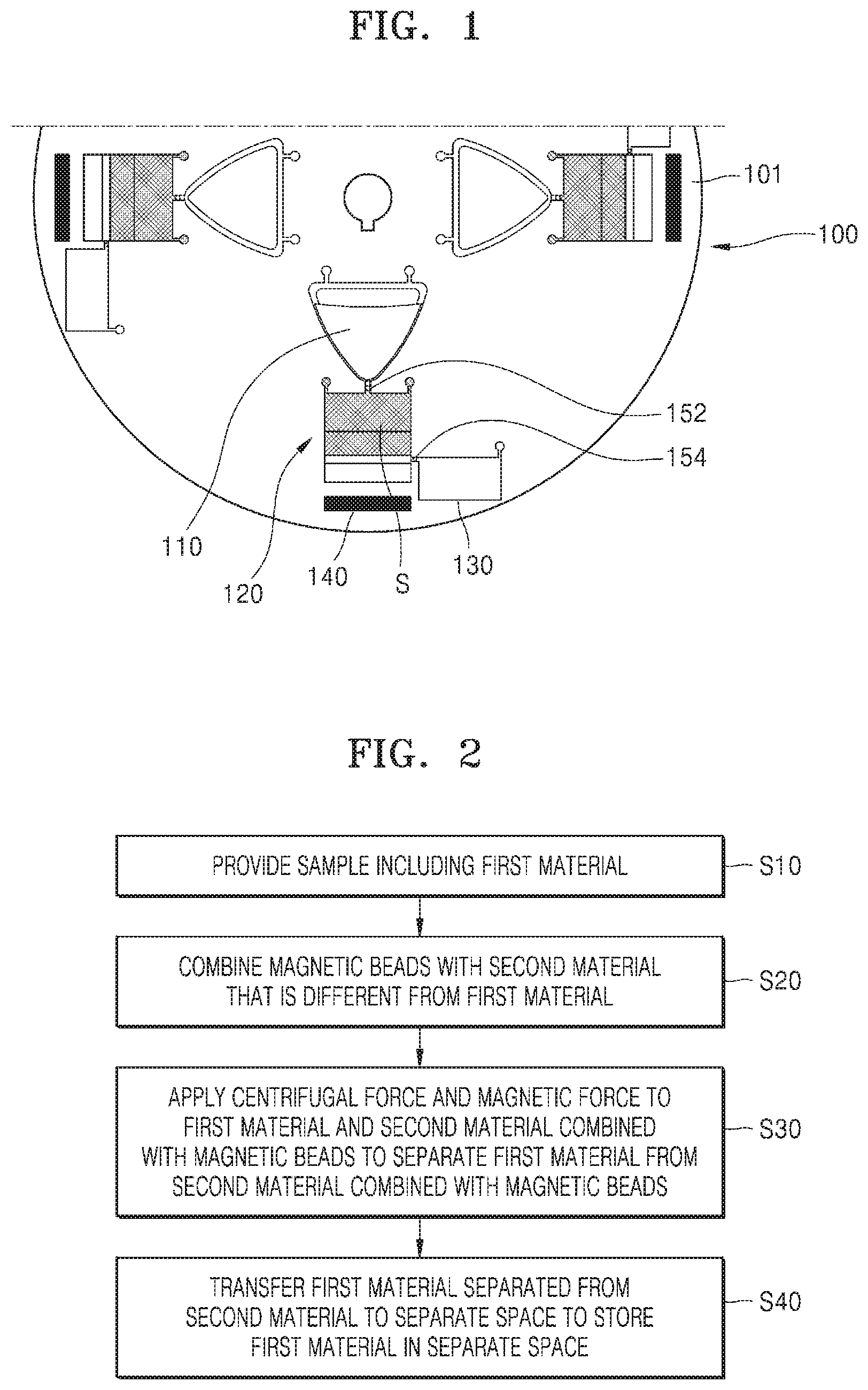 Patent US11772094 Figure 1 – Microfluidic apparatus and method for separating target cells using the same