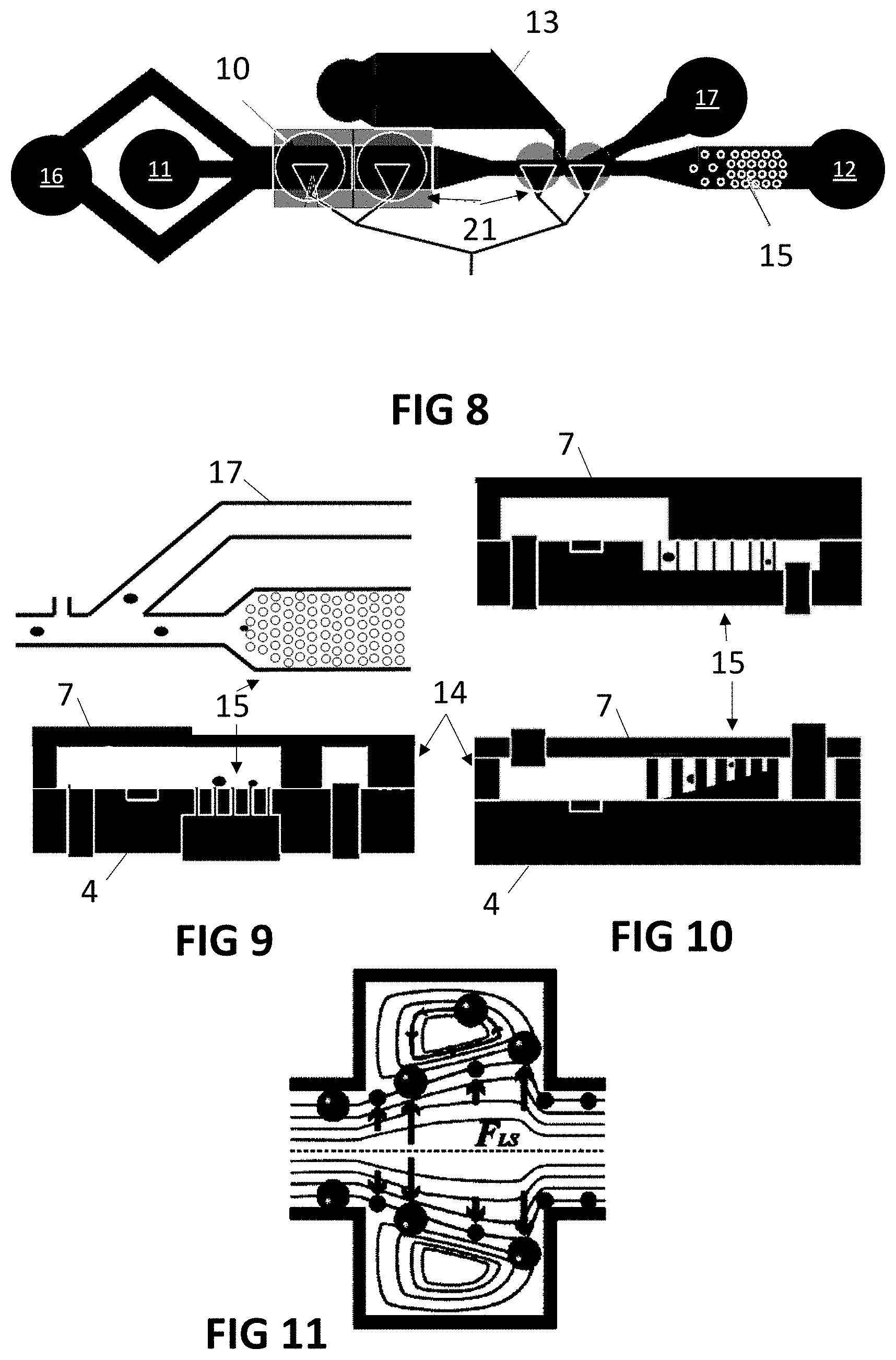 Patent US11772095 Figure 5 – Microfluidic routing