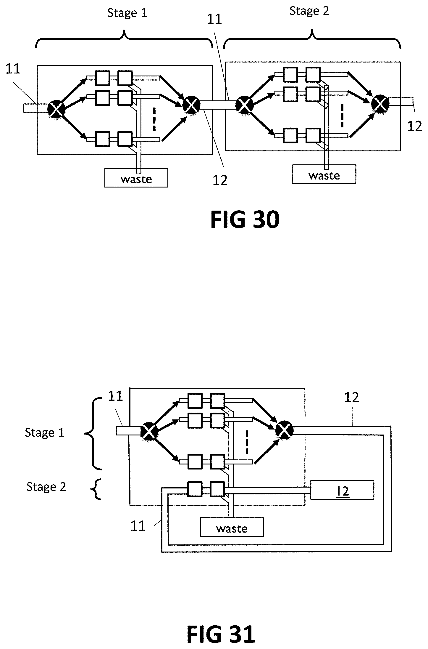 Patent US11772095 Figure 13 – Microfluidic routing