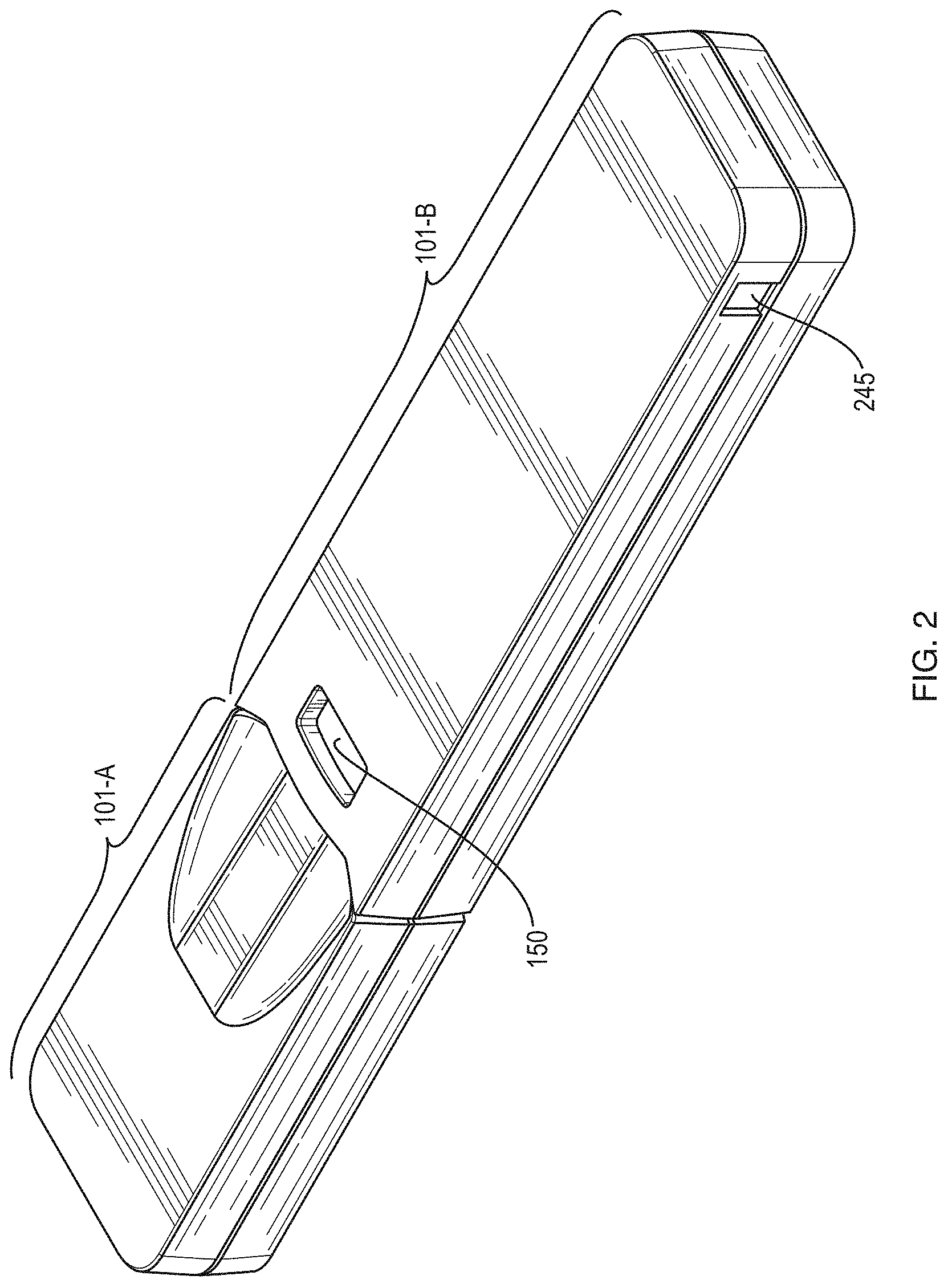 Patent US11772097 Figure 2 – Simultaneous spot test and storage of blood samples