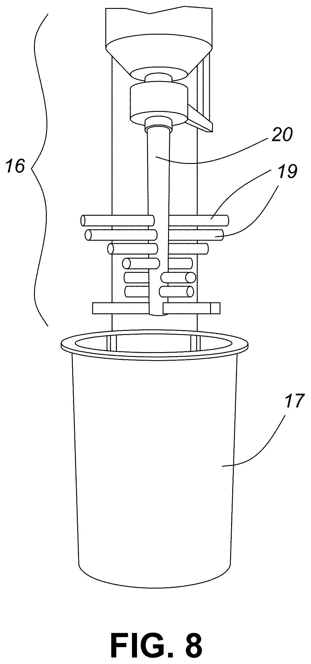 Patent US11772102 Figure 5 – Combined grinding and leaching apparatus for ores and wastes and methods of use thereof