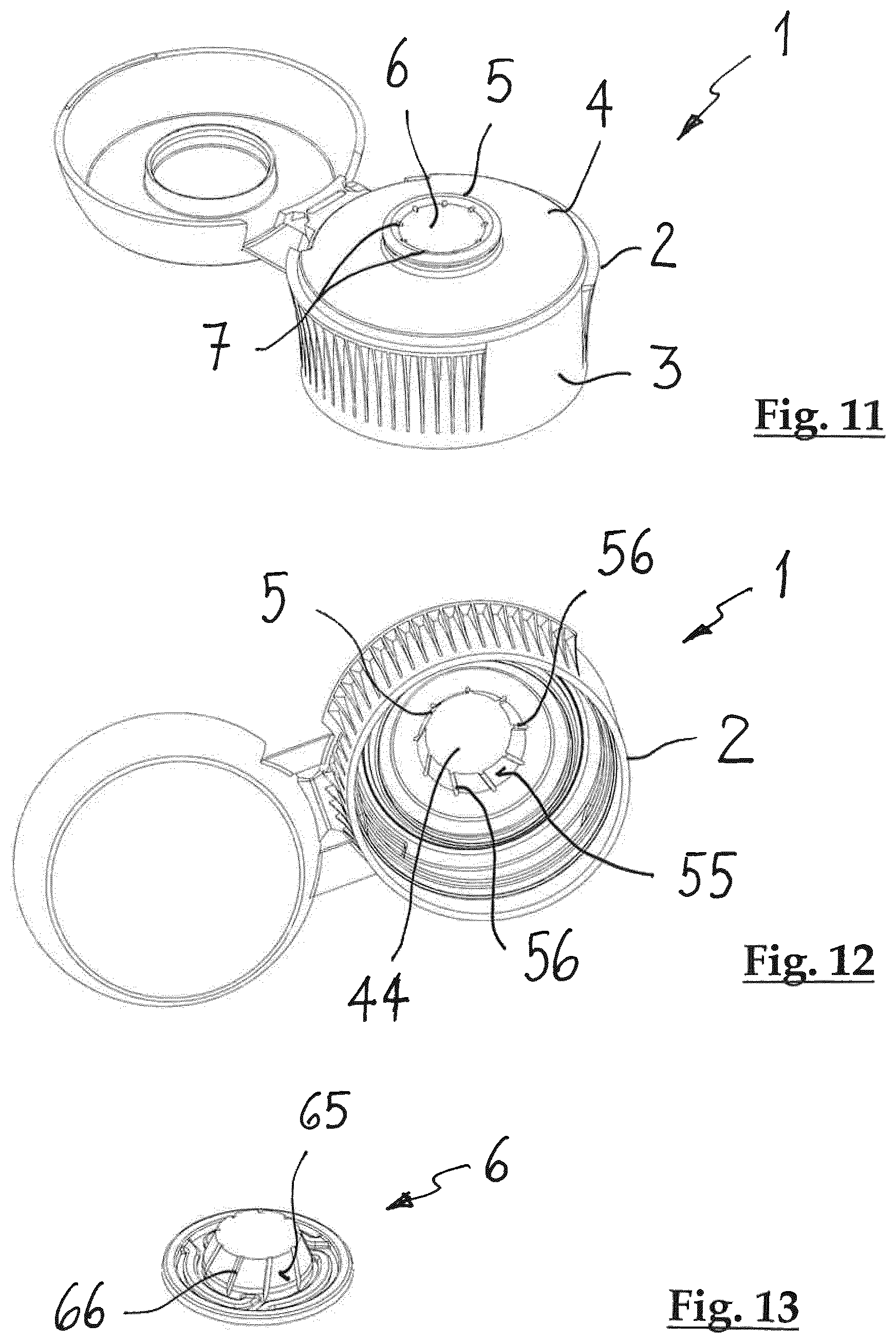 Patent US11772105 Figure 3 – Spray attachment for bringing out fluid substances in a jet-like manner