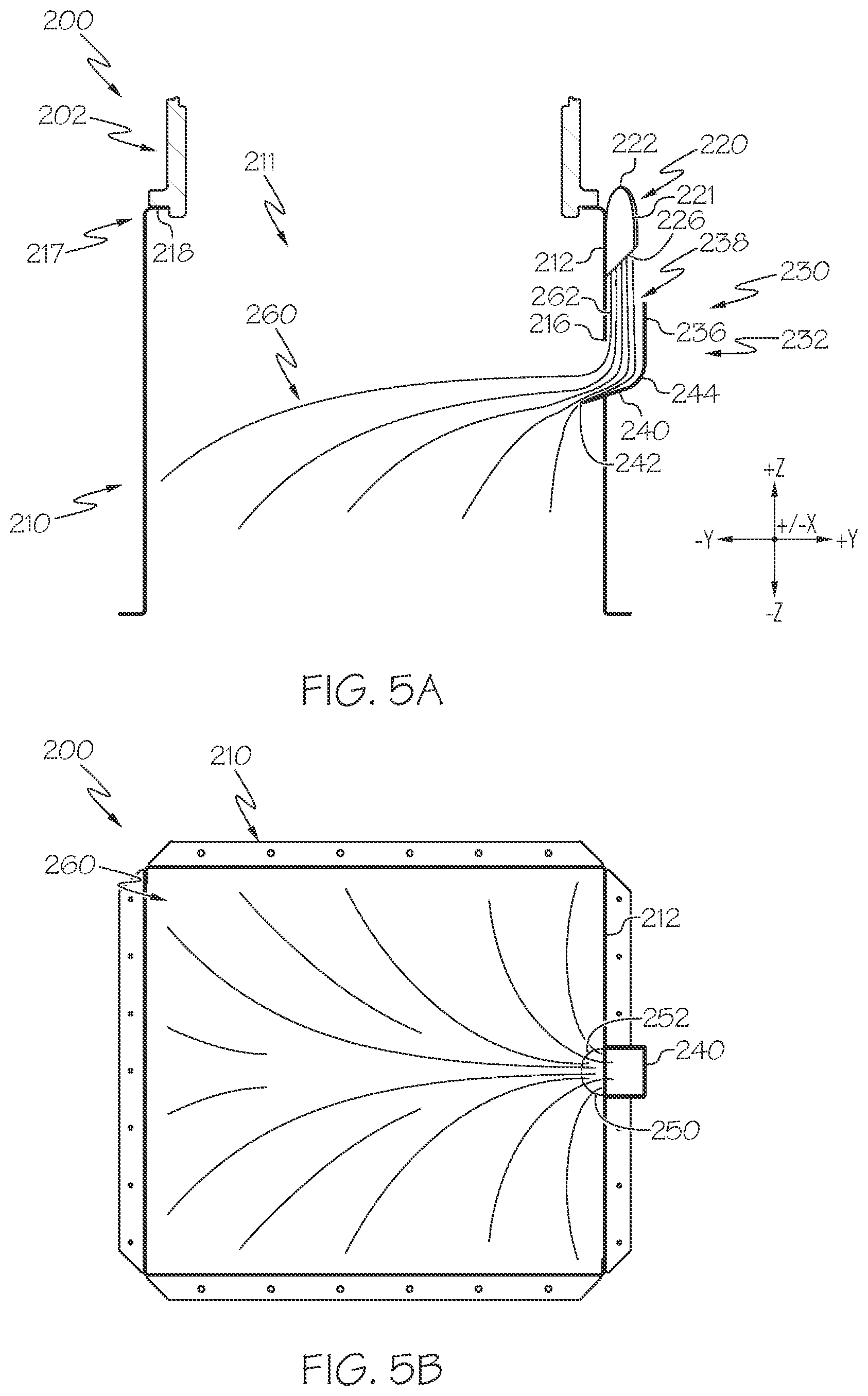 Patent US11772108 Figure 6 – Infeed chutes for material application machines