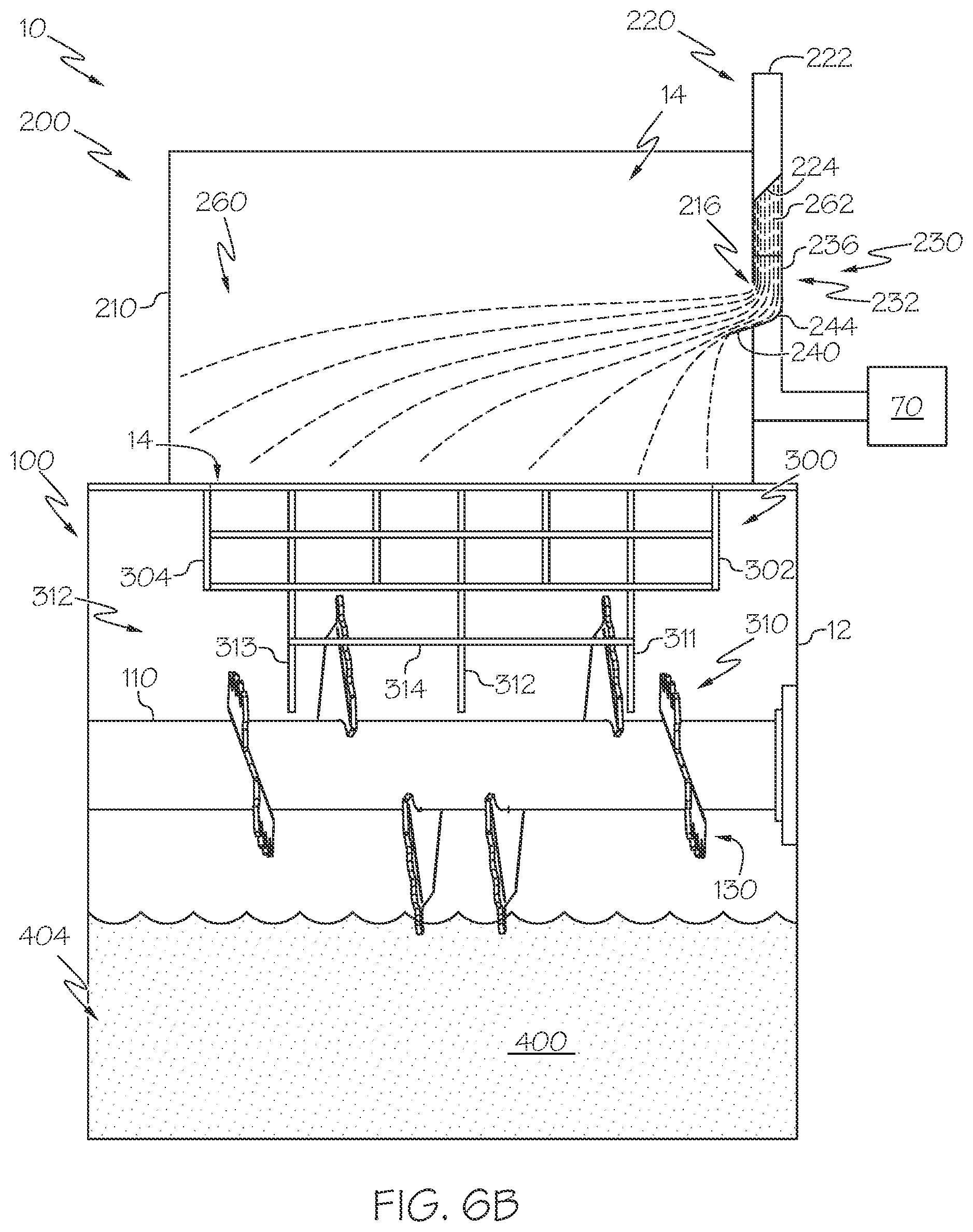 Patent US11772108 Figure 8 – Infeed chutes for material application machines