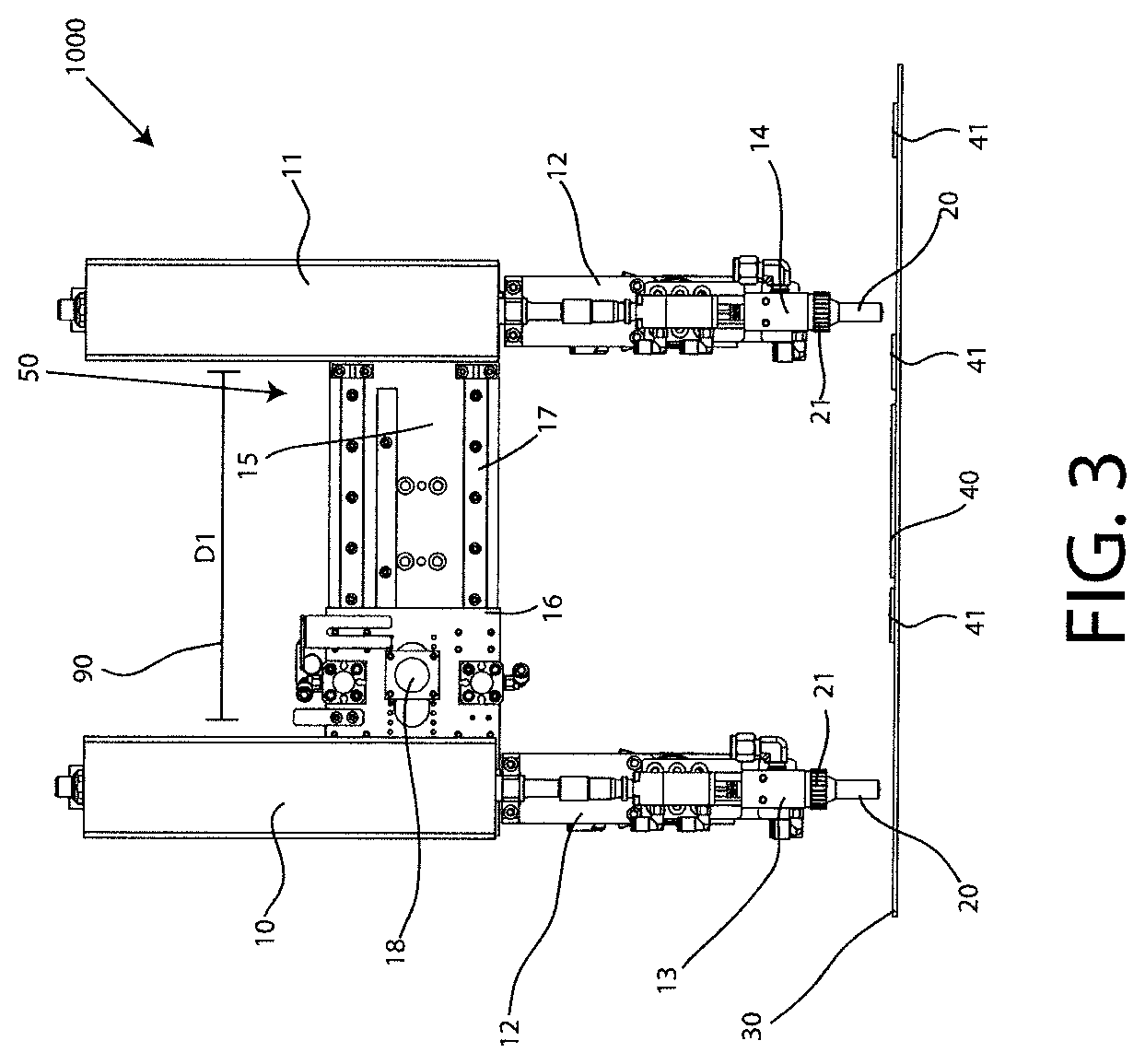 Patent US11772116 Figure 3 – Multiple fourth axis robot