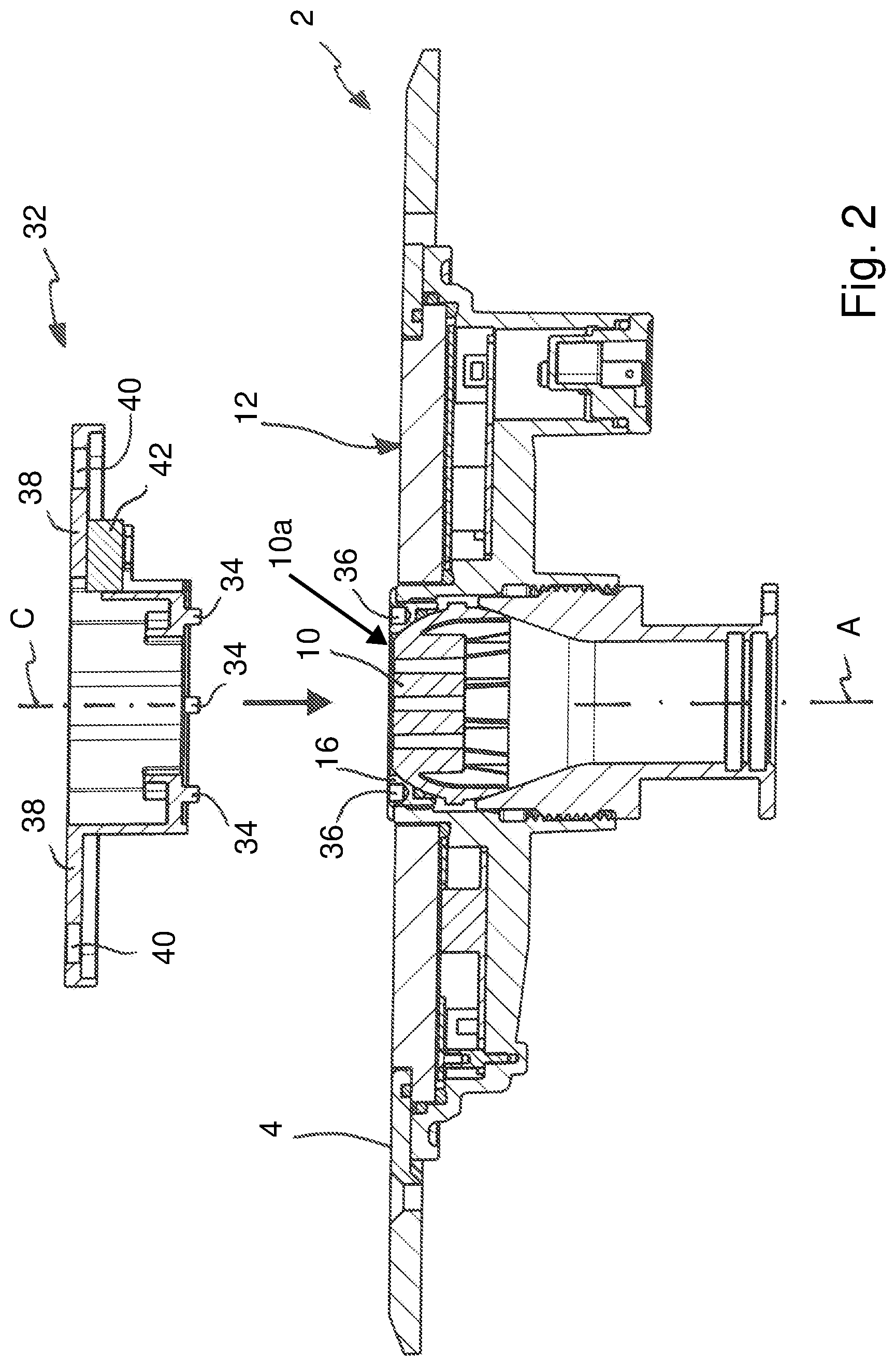 Patent US11772118 Figure 2 – Water feature for generating an illuminated water image