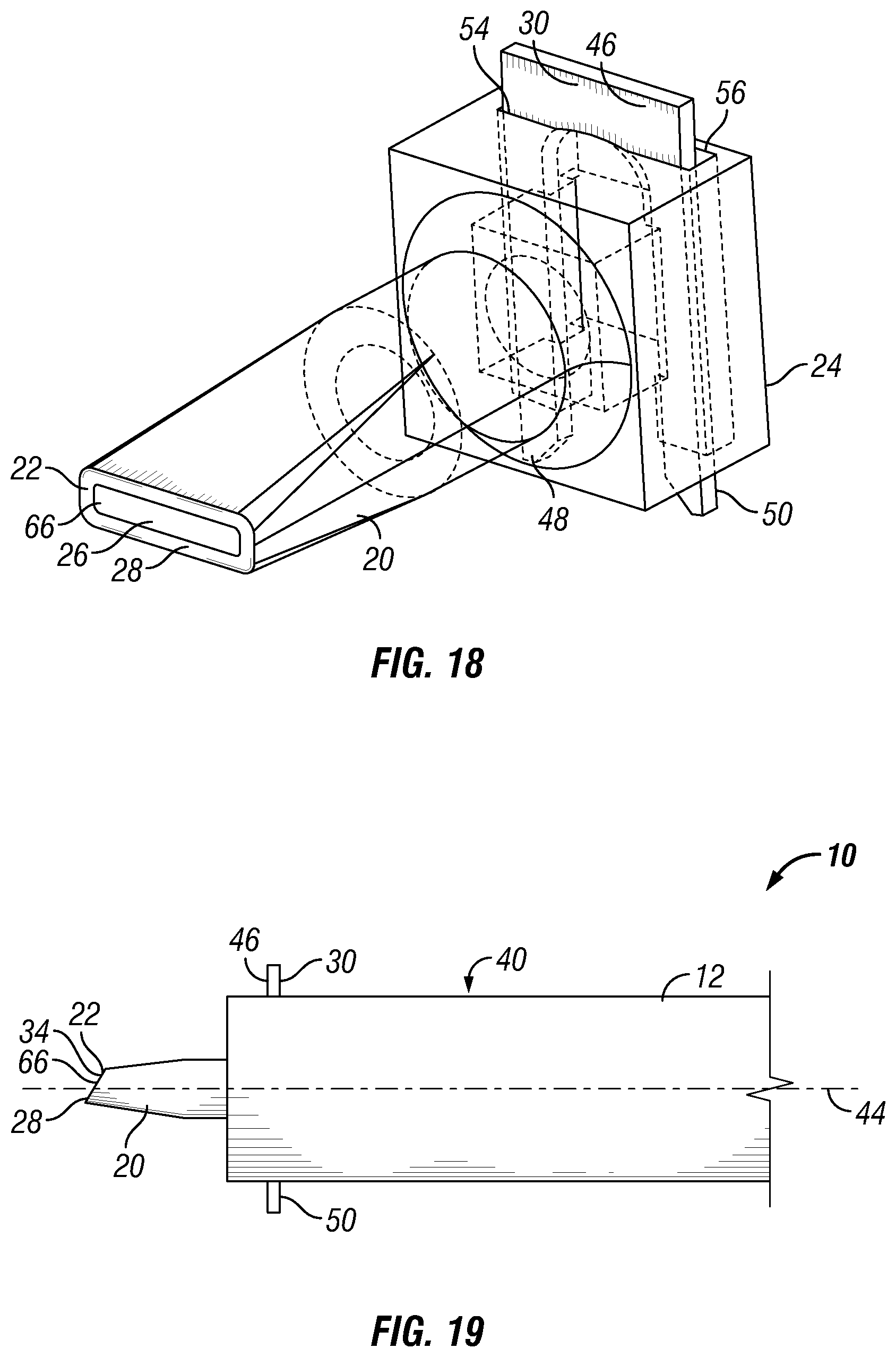 Patent US11772120 Figure 7 – Adhesive ribbon mix head with attachment for mix applicator