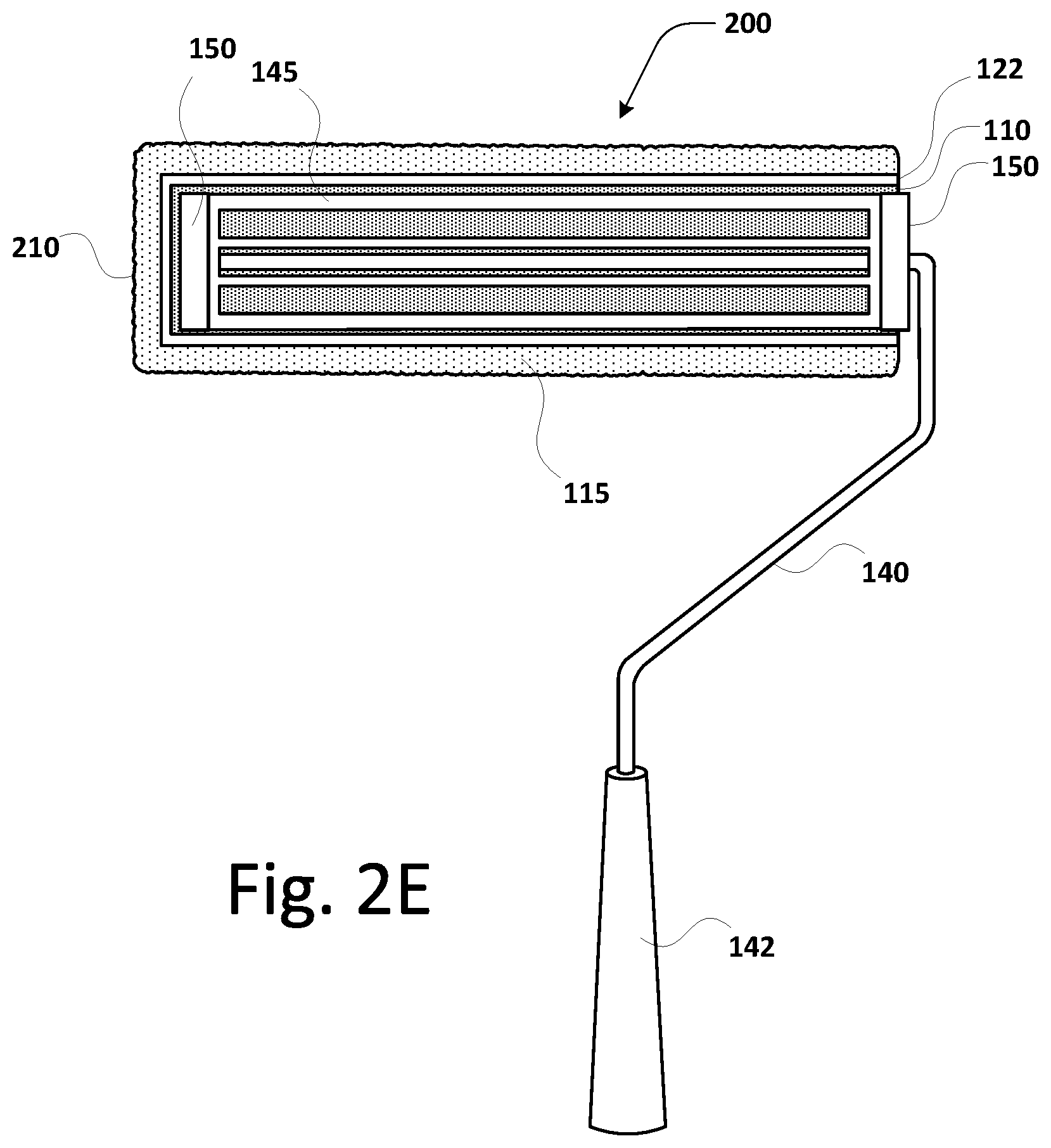 Patent US11772122 Figure 5 – Corner paint roller system and method
