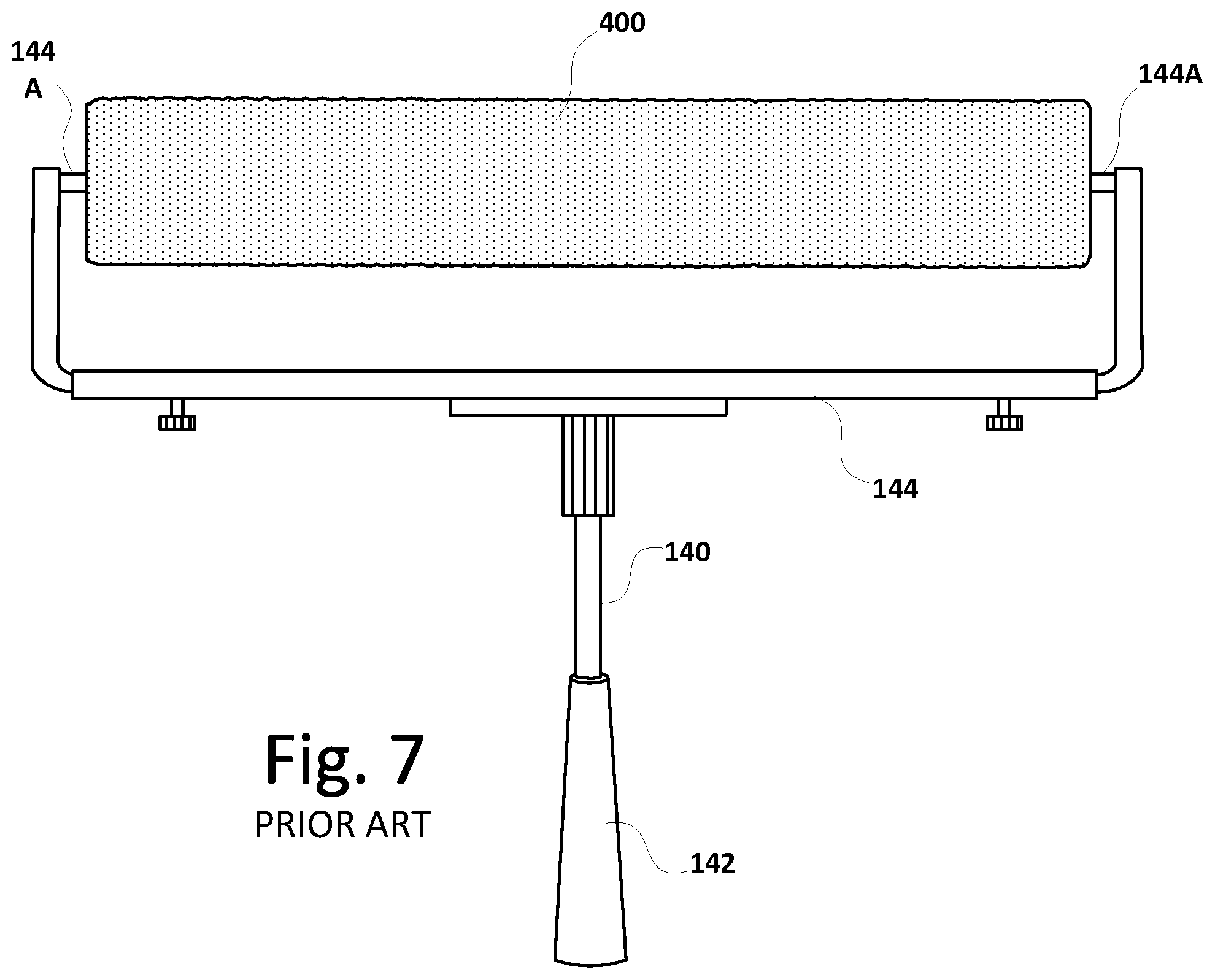 Patent US11772122 Figure 11 – Corner paint roller system and method